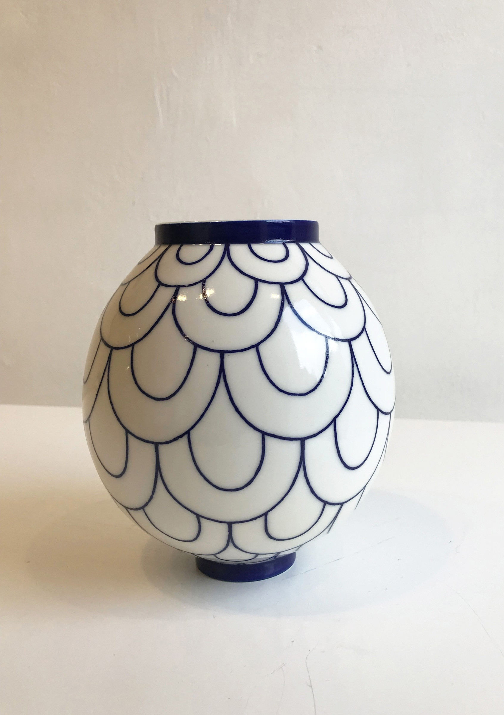 24 Great Large White Urn Vase 2024 free download large white urn vase of rhian malin double scallop moon jar large sarah wiseman gallery intended for double scallop moon jar large
