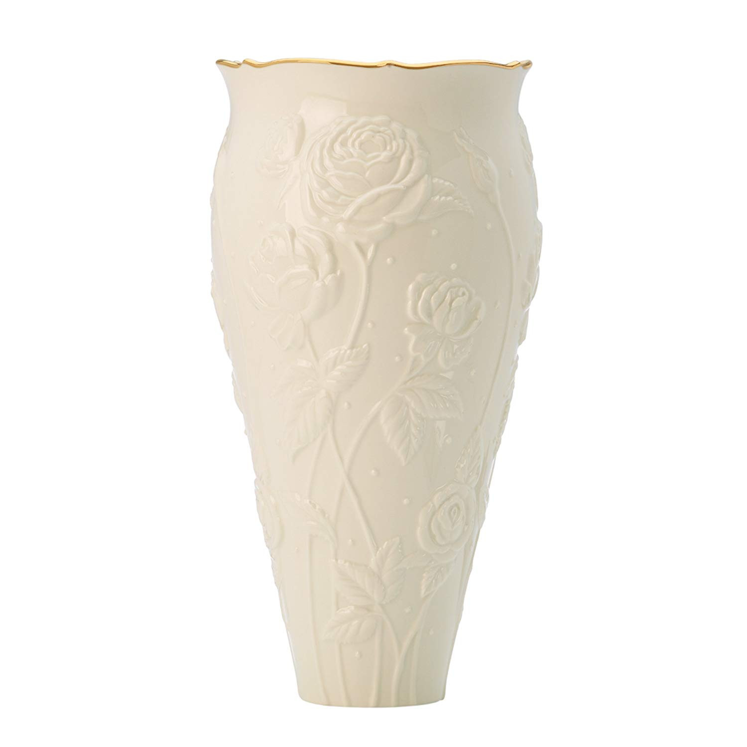 lenox china vases discontinued of amazon com ivory rose large vase by lenox decorative vases throughout amazon com ivory rose large vase by lenox decorative vases kitchen dining