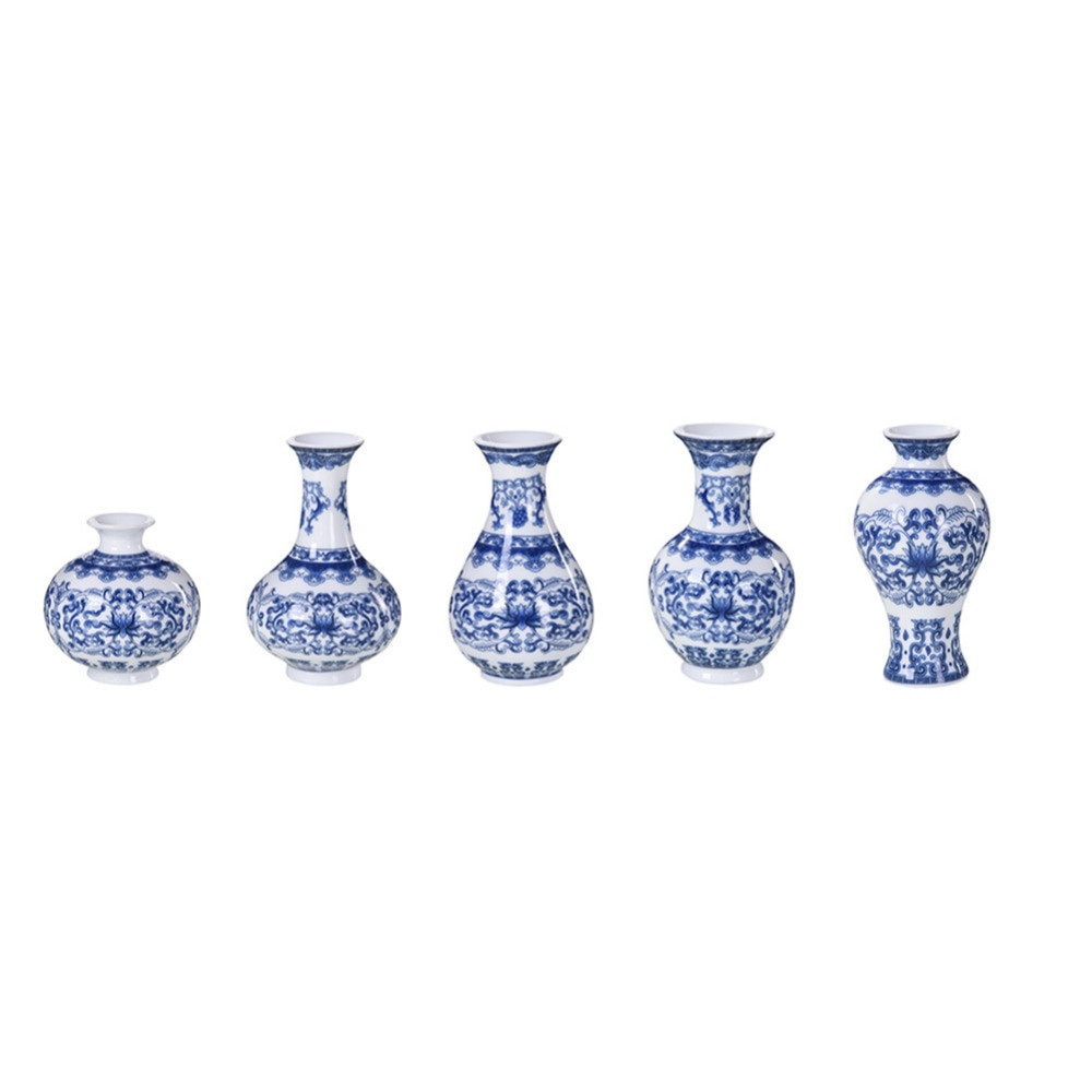 Light Blue Ceramic Vase Of Traditional Chinese Blue White Porcelain Ceramic Flower Vase Vintage within Vintage Chinese Wind Ceramic Vase Blue White Porcelain Flower Receptacle Handicraft Furnishing Articles Home Decoration