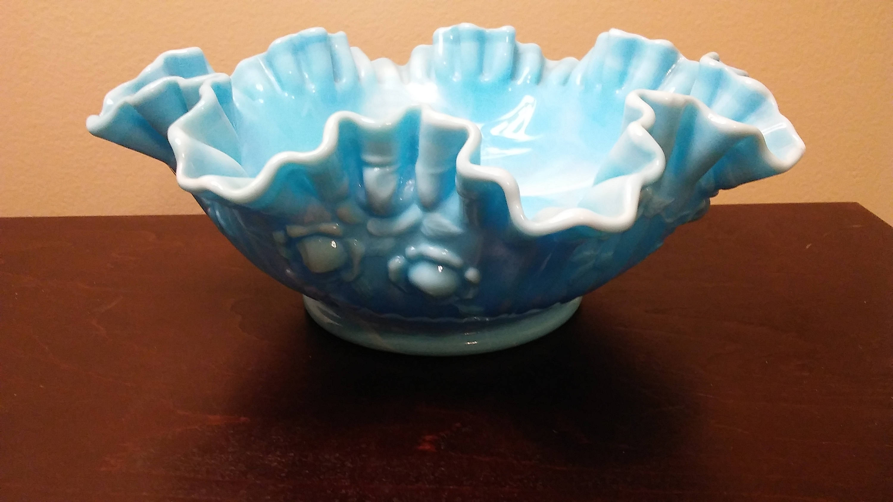 25 Stylish Light Blue Fenton Vase 2024 free download light blue fenton vase of fenton art glass cabbage rose embossed blue slag marble heavy etsy with dc29fc294c28ezoom