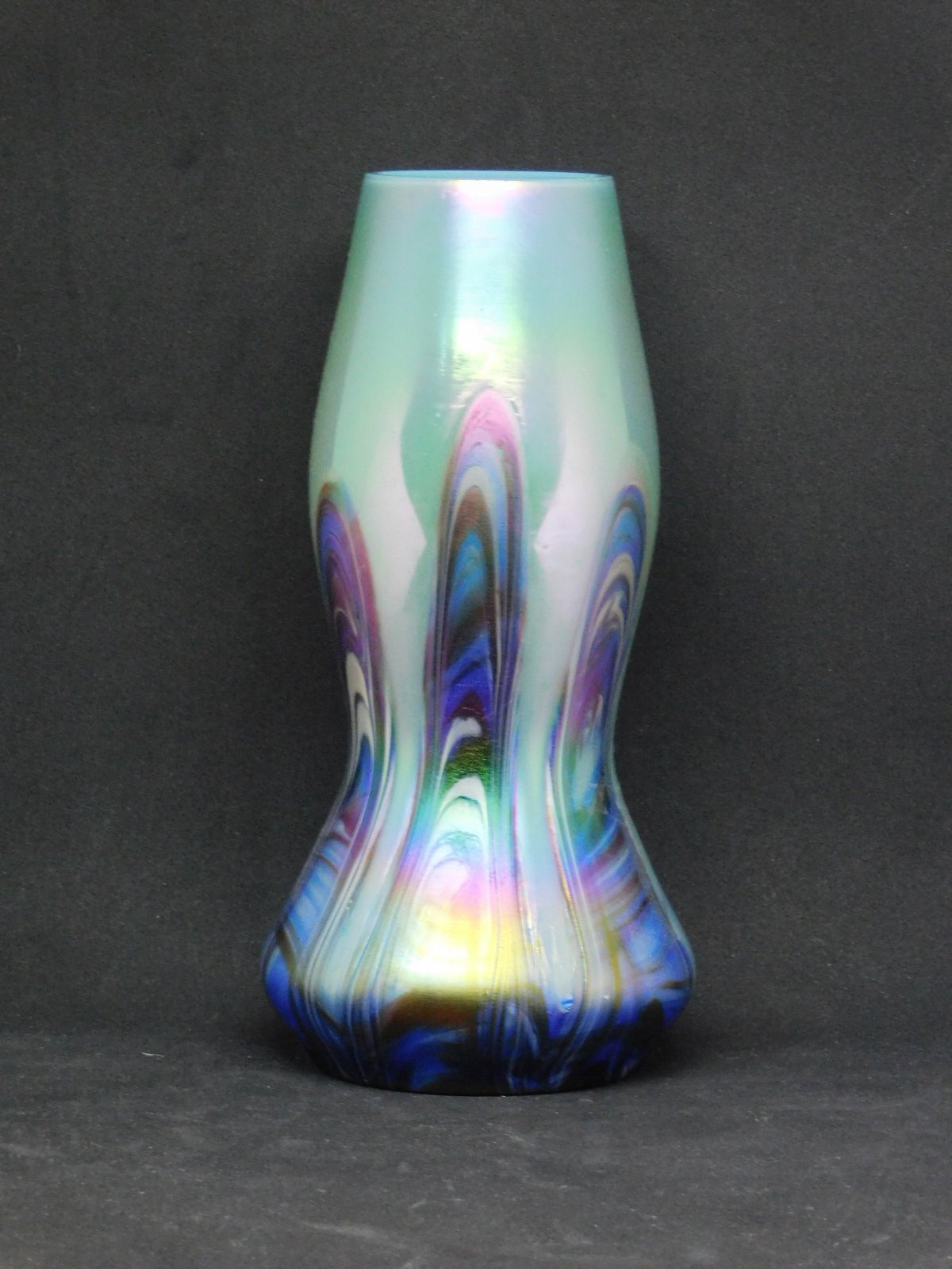 loetz iridescent glass vase of kralik glass art nouveau vase circa 1900 1905 irredescent etsy intended for dzoom