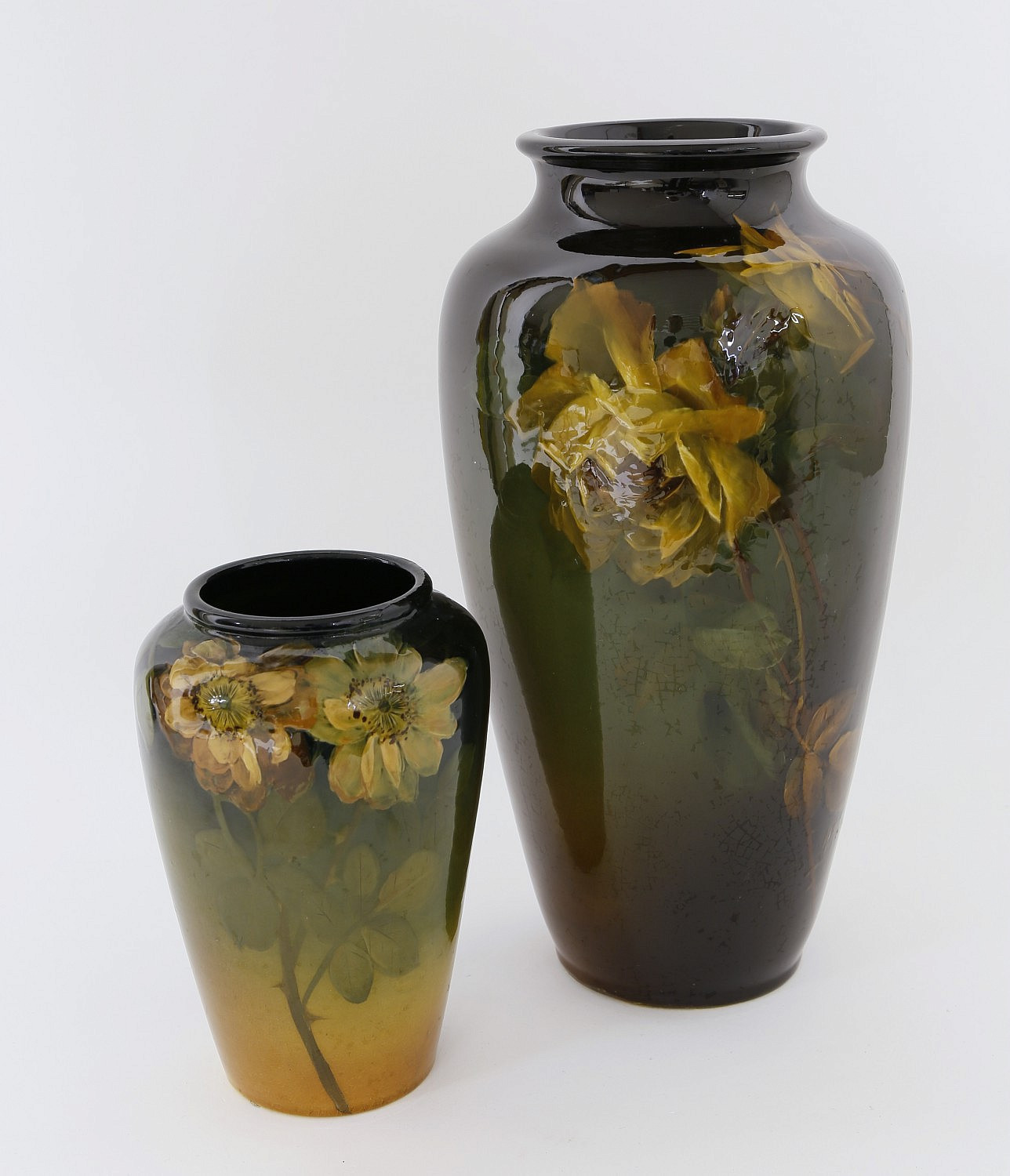 13 Amazing Louwelsa Weller Vase 2024 free download louwelsa weller vase of rookwood louwelsa weller rookwood floral decorated vases with regard to louwelsa weller rookwood floral decorated vases