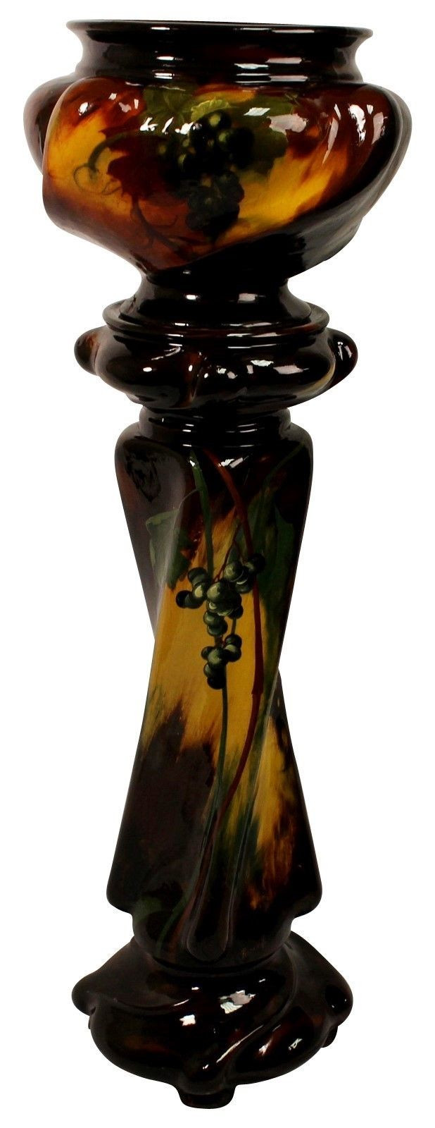 13 Amazing Louwelsa Weller Vase 2024 free download louwelsa weller vase of weller pottery aurelian tall grapes and vines jardiniere and throughout weller pottery aurelian tall grapes and vines jardiniere and pedestal ferrell