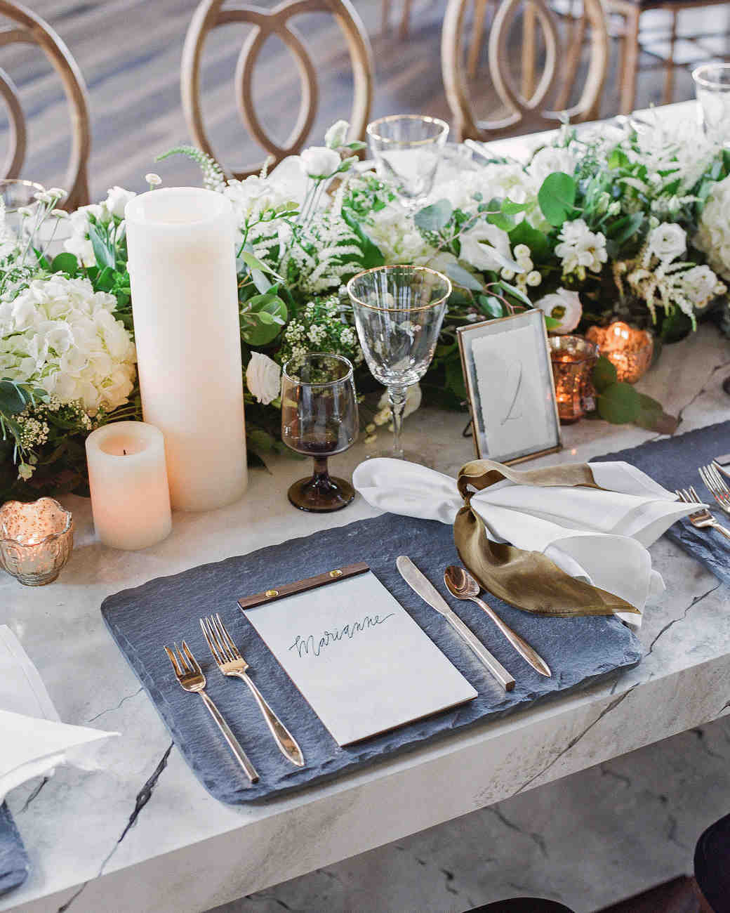 Low Round Glass Vase Of 79 White Wedding Centerpieces Martha Stewart Weddings within Wedding Flowers Candle Centerpiece
