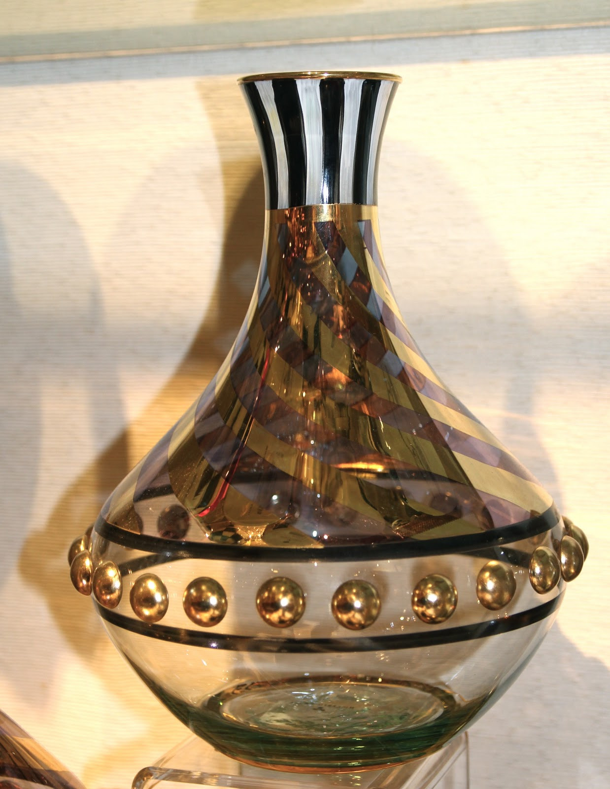 mackenzie childs vase sale of holiday shopping mackenzie childs with glass decanter 100 blown glass hand painted