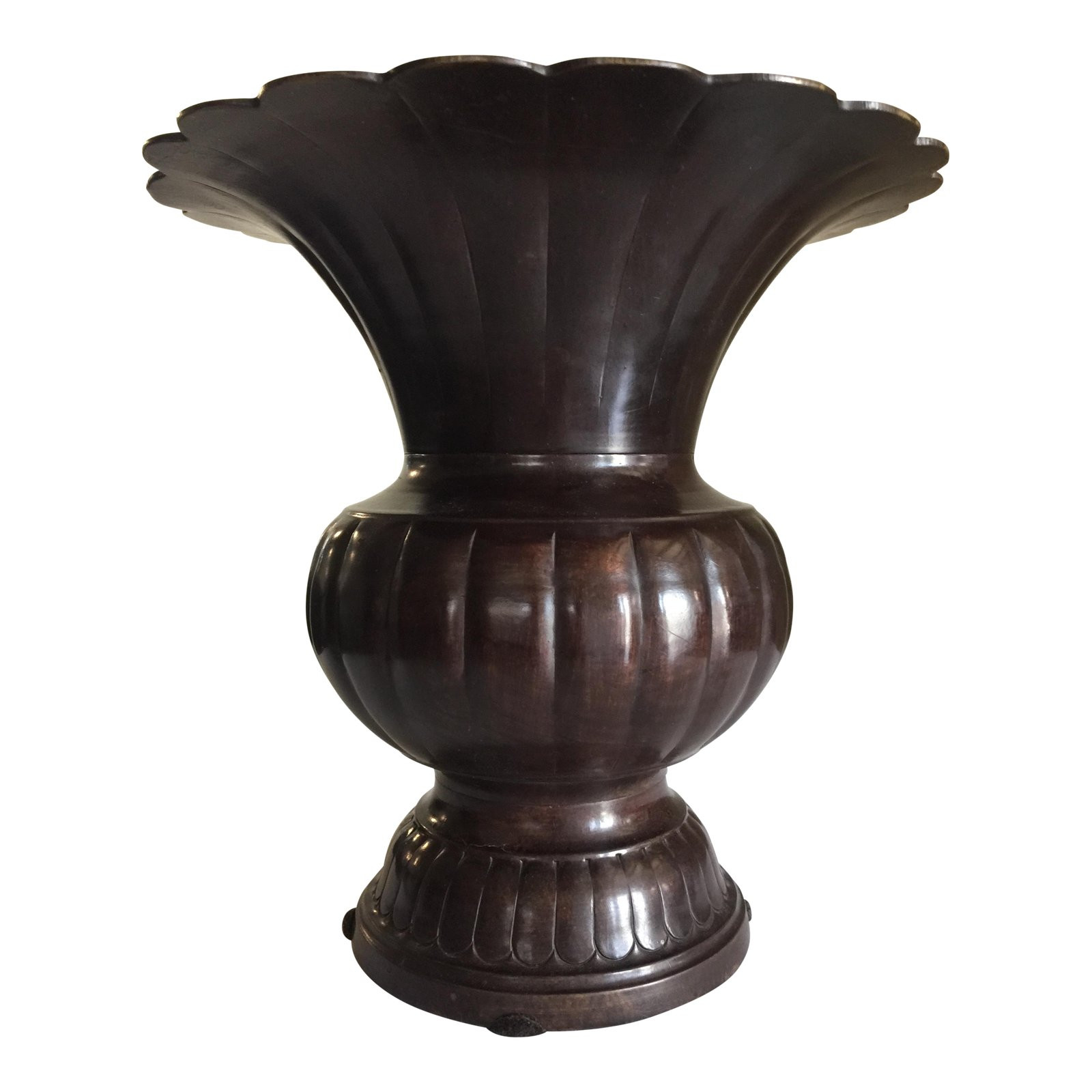 16 Famous Maitland Smith Ltd Vase 2024 free download maitland smith ltd vase of maitland smith bronze lotus vase chairish pertaining to maitland smith bronze lotus vase 7594