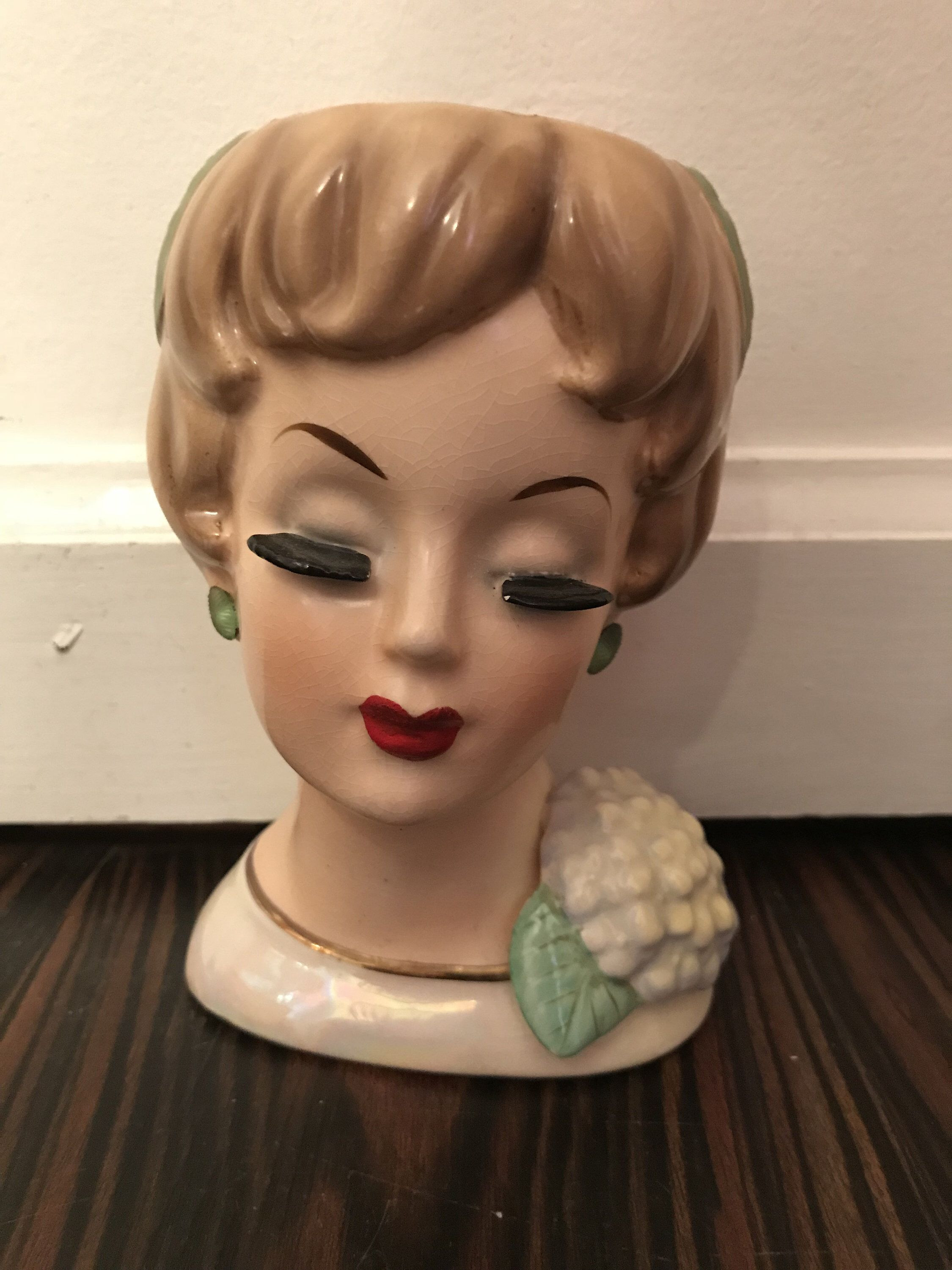 29 Recommended Mannequin Head Vase 2024 free download mannequin head vase of vintage lady head vase 4613 for rare and fantastic ucagco japan head vase circa