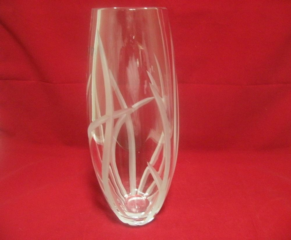 marquis by waterford 9 inch vase of marquis waterford crystal vase poland cut frosted waterfordcrystal in marquis waterford crystal vase poland cut frosted waterfordcrystal