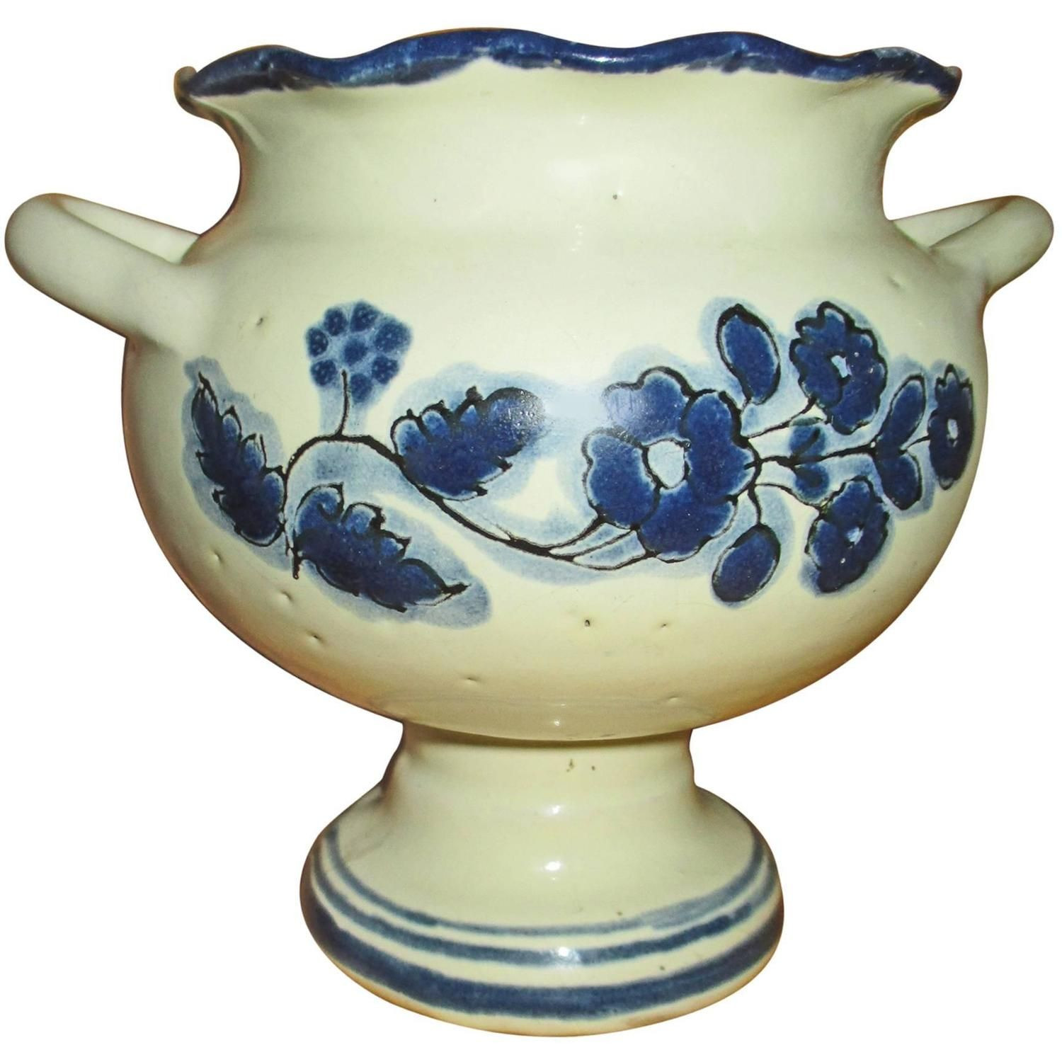 mexican talavera vases of 19th century rare sayula pottery footed vase jalisco mexico from pertaining to 19th century rare sayula pottery footed vase jalisco mexico from a unique collection of