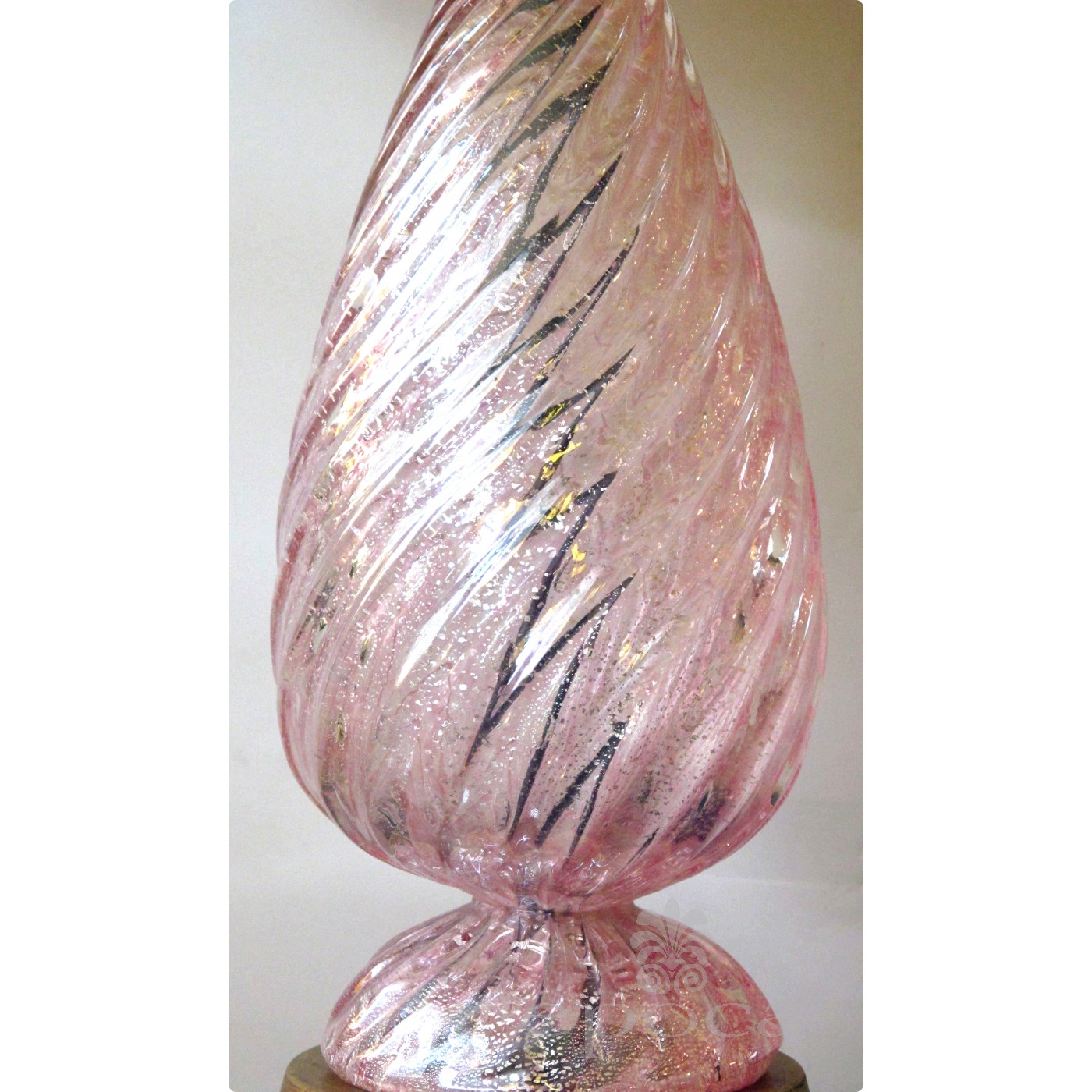 mid century ceramic vase teal table lamp of a shimmering murano mid century pink glass lamp with silver regarding a shimmering murano mid century pink glass lamp with silver inclusions
