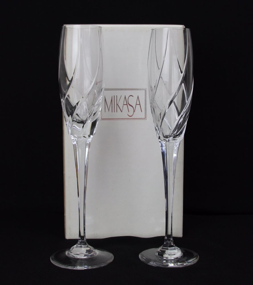 Mikasa Crystal Vase Value Of Vintage Rare Golden Amber Champagne Flute Glasses Etched G Regarding Mikasa Crystal Fluted Champagne Glasses Olympus Pattern Set Of Two 10 3 4 Tall