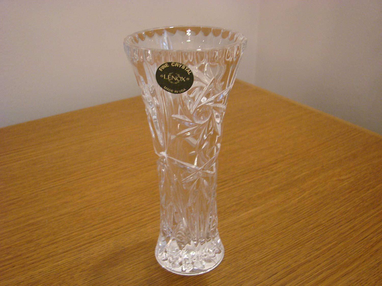 mikasa florale vase of amazon com lenox crystal star vase from lenox collections 6 inches within amazon com lenox crystal star vase from lenox collections 6 inches home kitchen