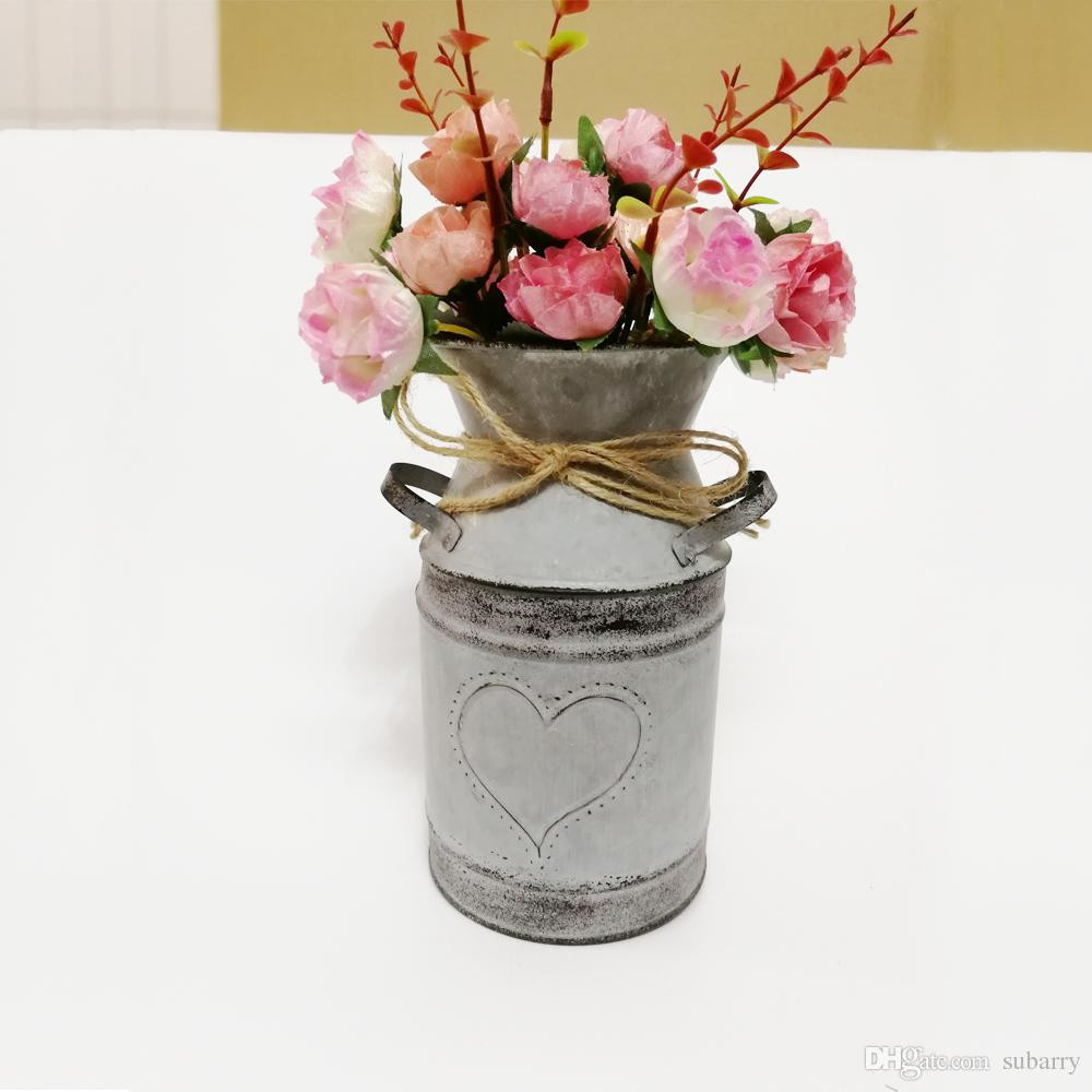 18 Cute Milk Can Vase 2024 free download milk can vase of french style country 7 5inch old fashioned galvanized milk can with within french style country 7 5inch old fashioned galvanized milk can with heart shaped printing for