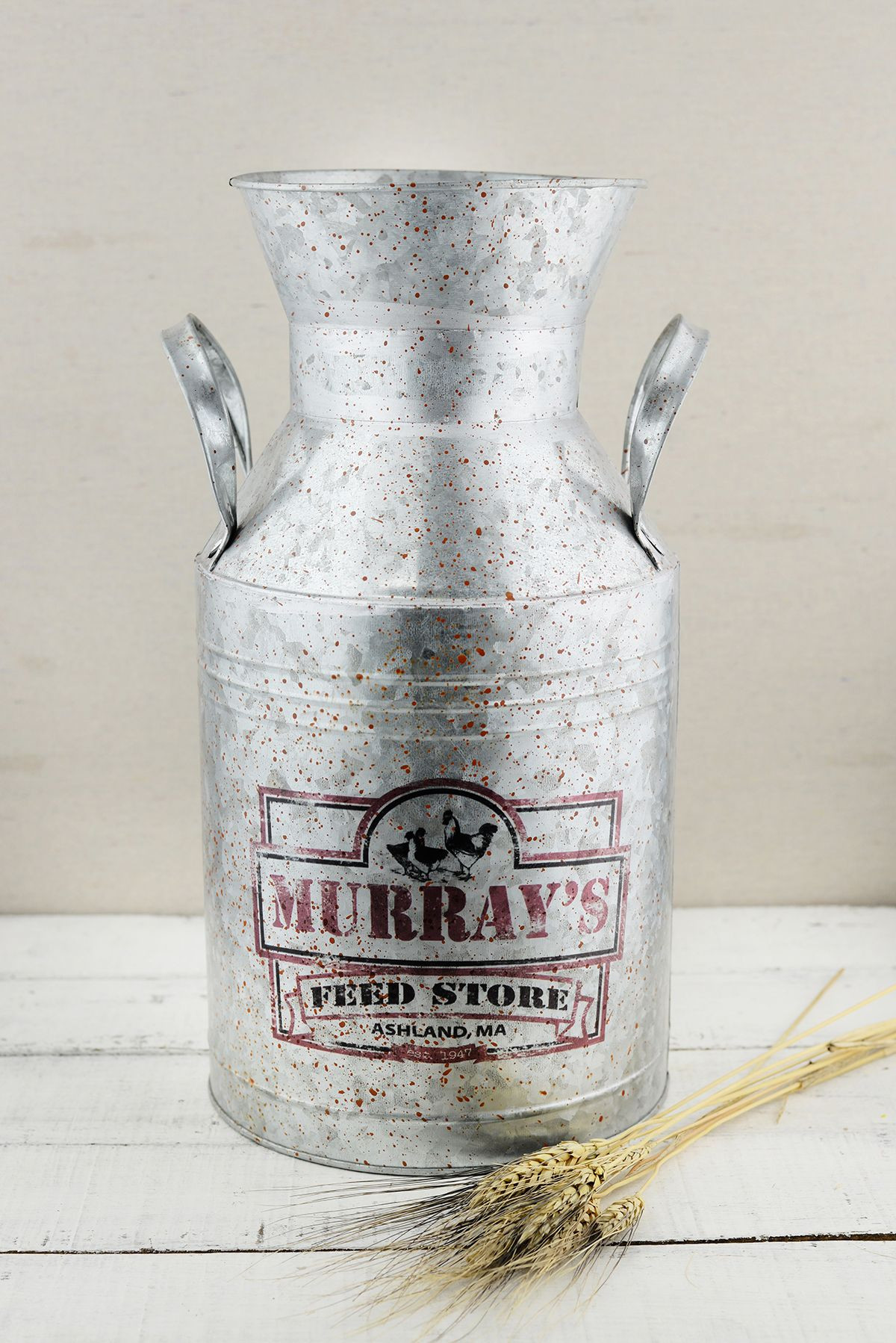 18 Cute Milk Can Vase 2024 free download milk can vase of murrays feed store 15 5 metal milk can photo pinterest farm inside murrays feed store 15 5 metal milk can simplistic farm house look perfect for the shabby chic bride lookin