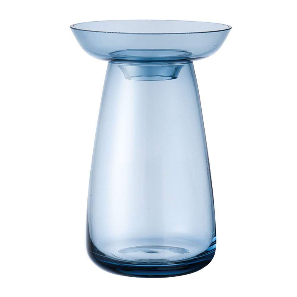 mini colored glass vases of amazon com kinto aqua culture vase blue small home kitchen throughout 51bqhcl6nbl sl1000
