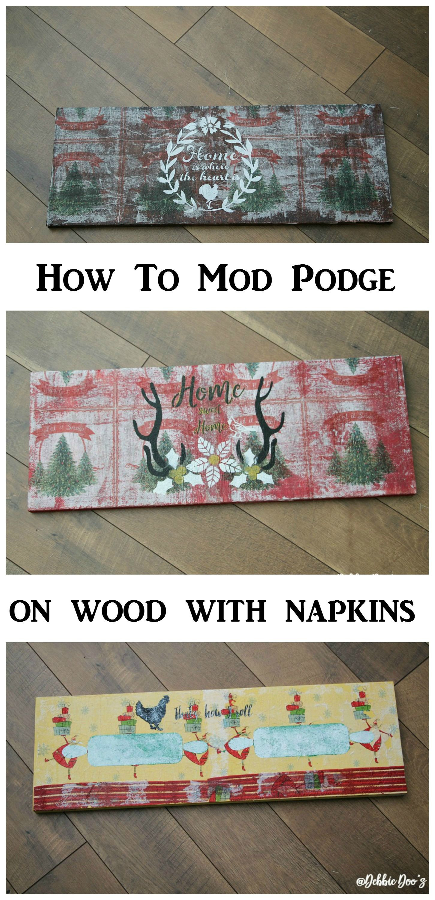 16 Fantastic Mod Podge Photo Transfer to Glass Vase 2024 free download mod podge photo transfer to glass vase of how to mod podge on wood with napkins best pins pinterest in how to make rustic signs with napkins mod podge and stenciled with debbiedoos custom st