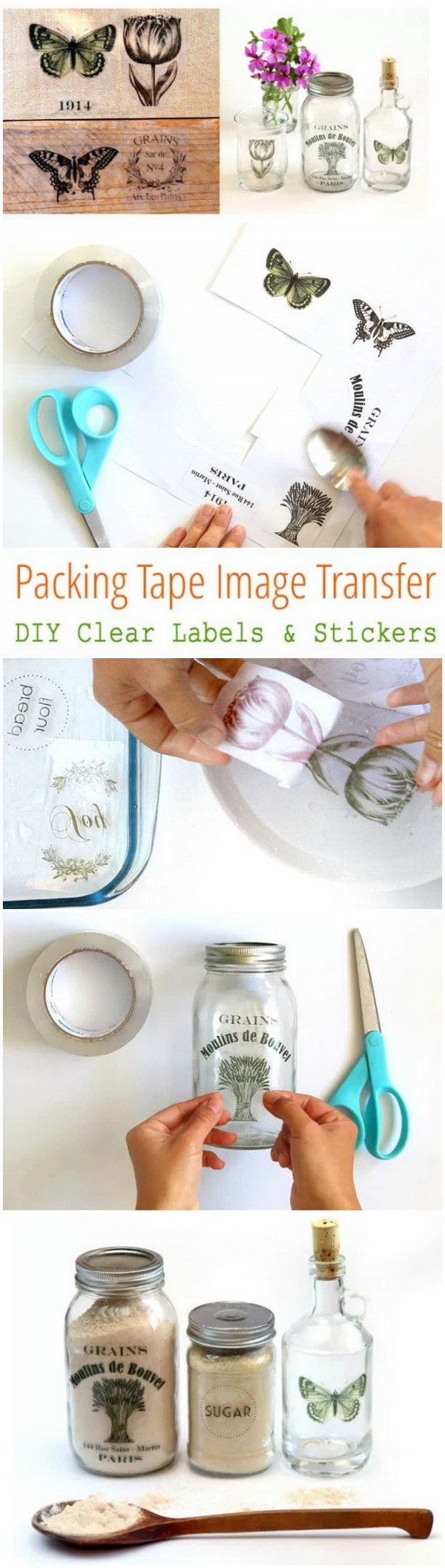 15 Nice Modge Podge Pictures On Glass Vase 2022 free download modge podge pictures on glass vase of awesome diy projects with image transfers listing more intended for diy clear labels and stickers image transfer using packing tape