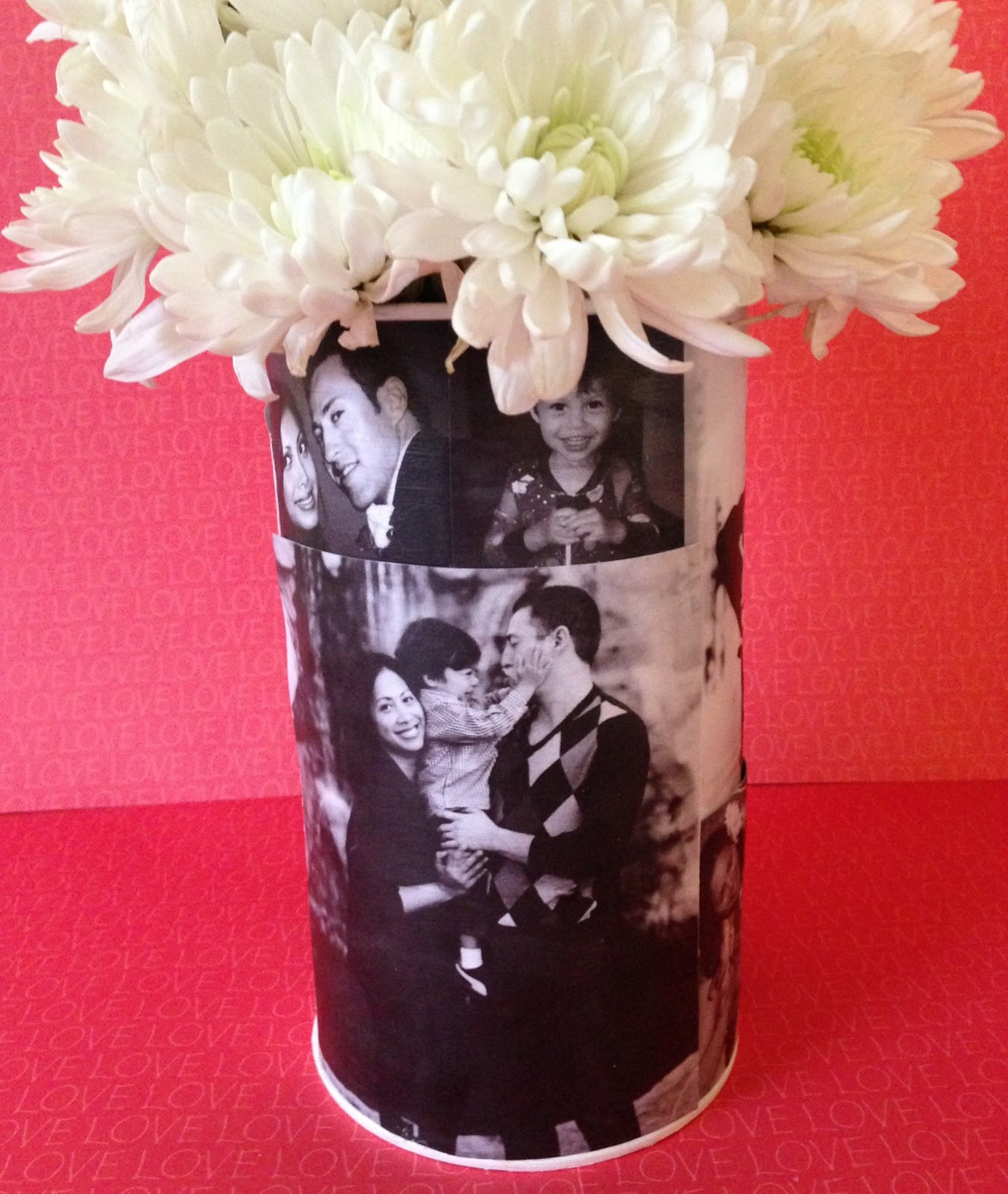 15 Nice Modge Podge Pictures On Glass Vase 2022 free download modge podge pictures on glass vase of decoupage photo vase happy mess moments intended for then using a foam brush apply a layer of mod podge on the back of each photo and strategically plac
