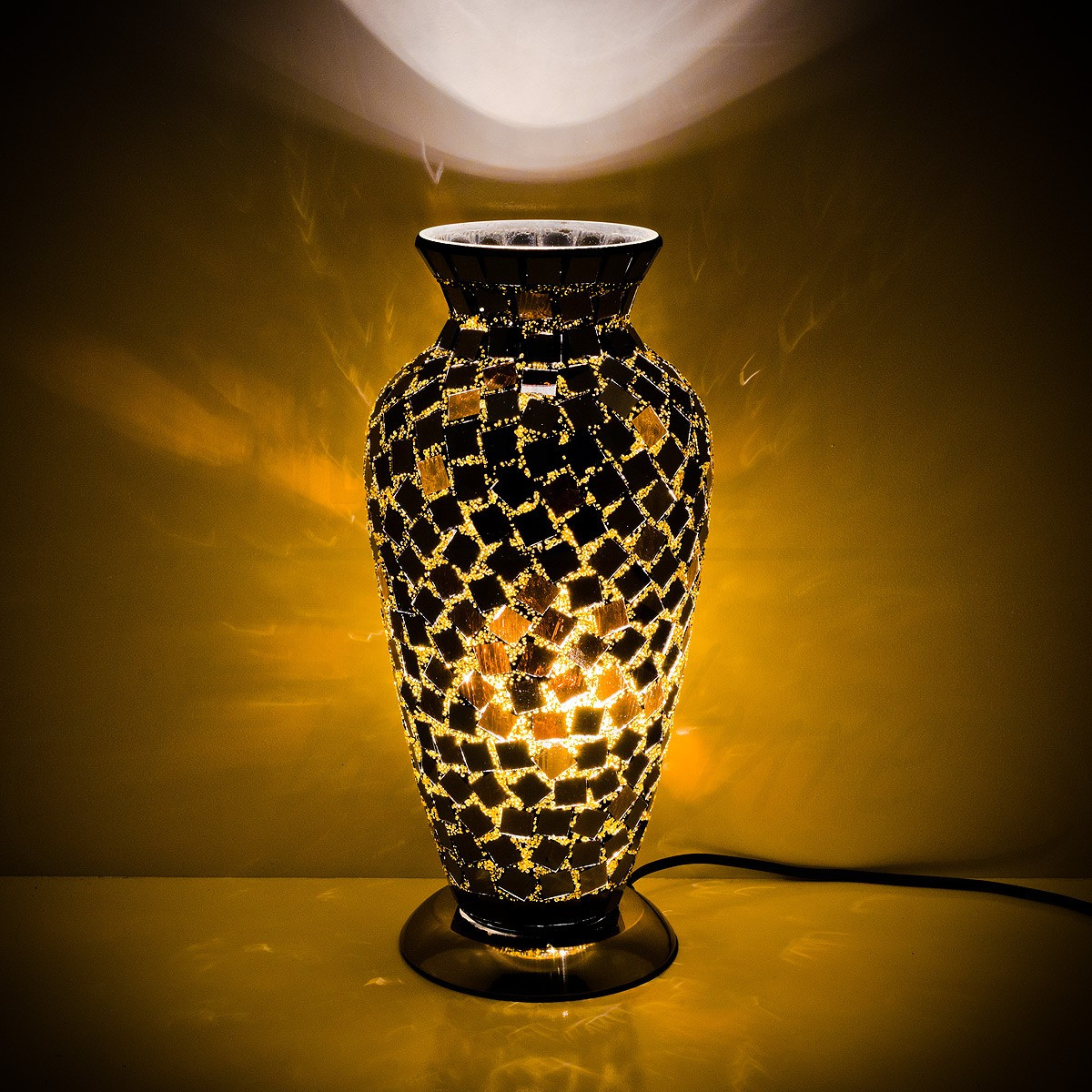 29 Stylish Mosaic Glass Vases for Sale 2024 free download mosaic glass vases for sale of garage makeover ideas intended for lm79bt mosaic glass black tile gold vase lamp