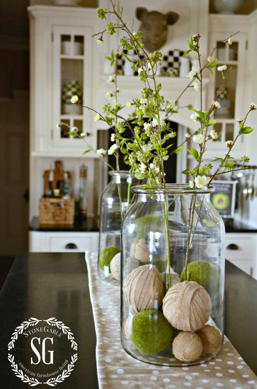 24 Great Moss Ball Vase Filler 2024 free download moss ball vase filler of farmhouse spring island vignette home interior design ideas throughout spring island jar vignette two big jars with burlap and moss balls at bottom spring kitch