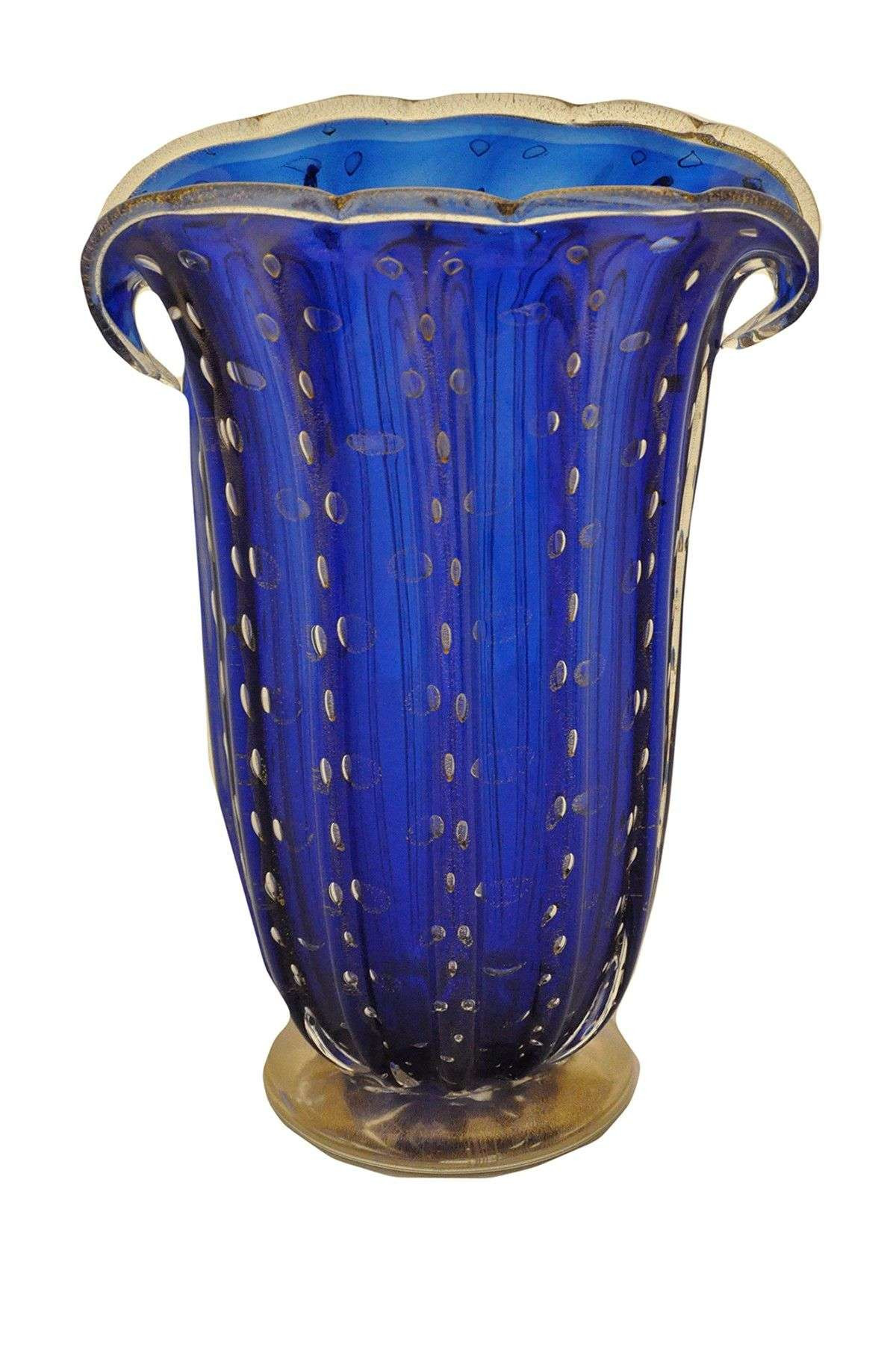 murano blue glass vase of backyard creations murano collection the library 1994 regarding backyard creations murano collection unique vintage blue murano glass vase with 24k gold italy