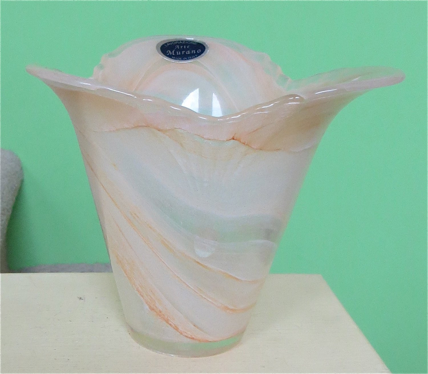 24 Recommended Murano Italy Glass Vase 2023 free download murano italy glass vase of 1950s murano art glass vase lavorazione arte murano italy etsy within dc29fc294c28epowiac299ksz