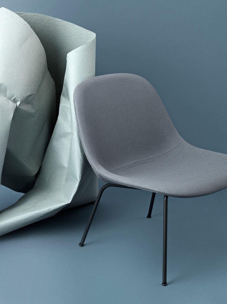 muuto elevated vase of modern scandinavian design muuto with embracingly simple fiber lounge chair