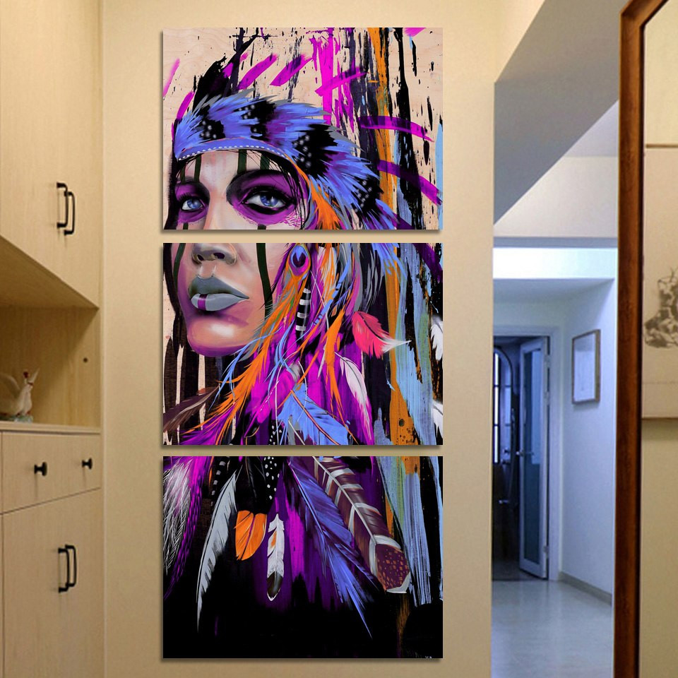 19 Famous Native American Indian Vases 2024 free download native american indian vases of painted 3 piece canvas art native american indian art painting with painted 3 piece canvas art native american indian art painting feathered wall art for livi