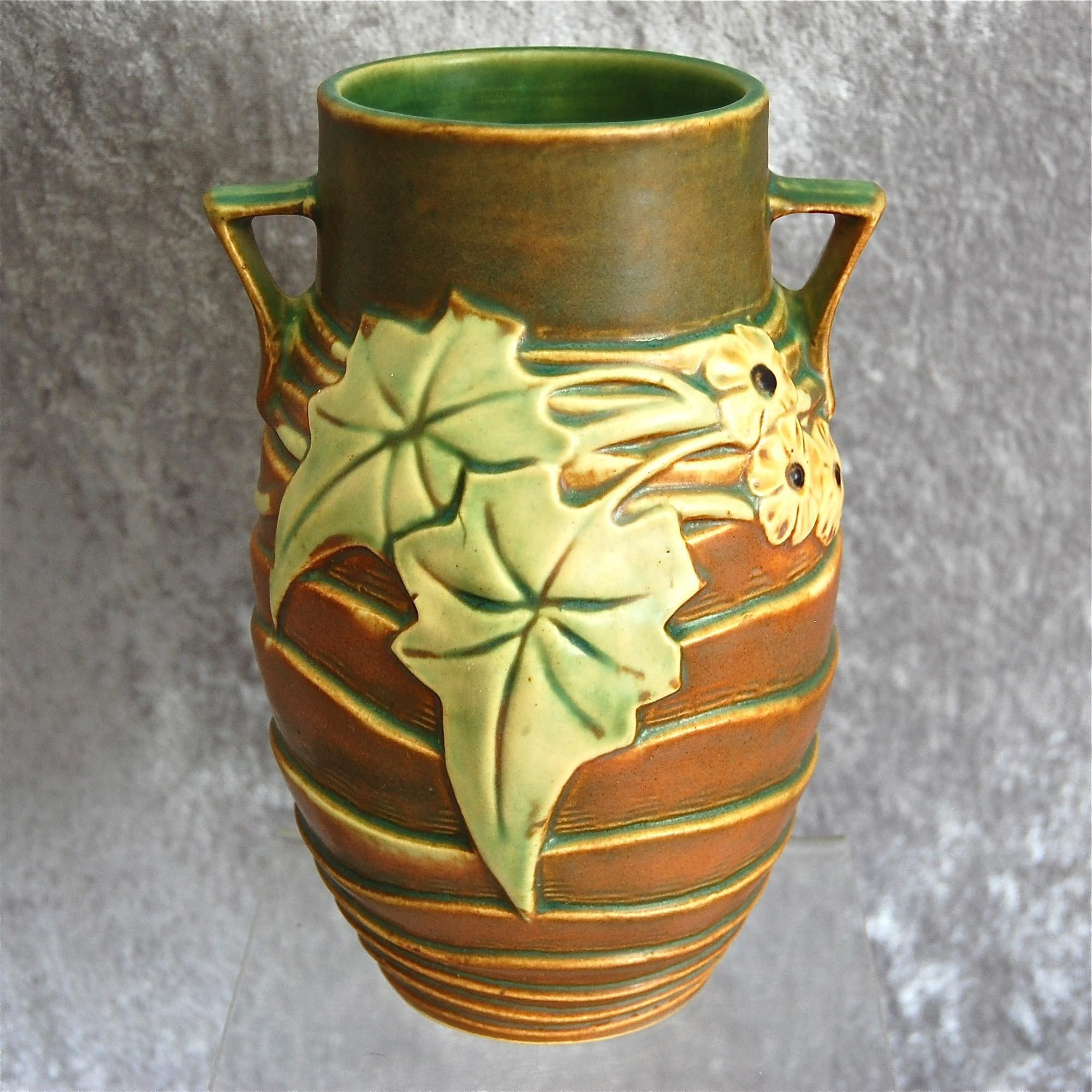 27 Stunning Niloak Pottery Vase 2024 free download niloak pottery vase of roseville pottery luffa vase 687 8 brown circa 1934 wish in roseville pottery luffa vase 687 8 brown circa 1934