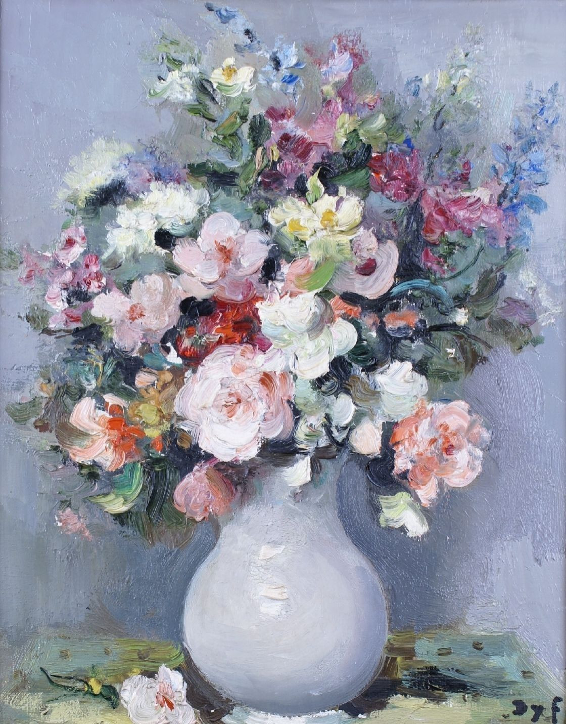 oil paintings of flowers in a vase of marcel dyf wild flowers in a vase art pinterest marcel inside wild flowers in a vase artwork by marcel dyf oil painting art prints on canvas for sale