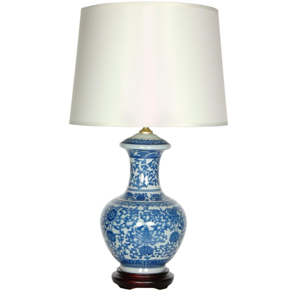 15 Recommended oriental Accent Vase 2024 free download oriental accent vase of blue and white porcelain round vase lamp china overstock com with blue and white porcelain round vase lamp china overstock com shopping