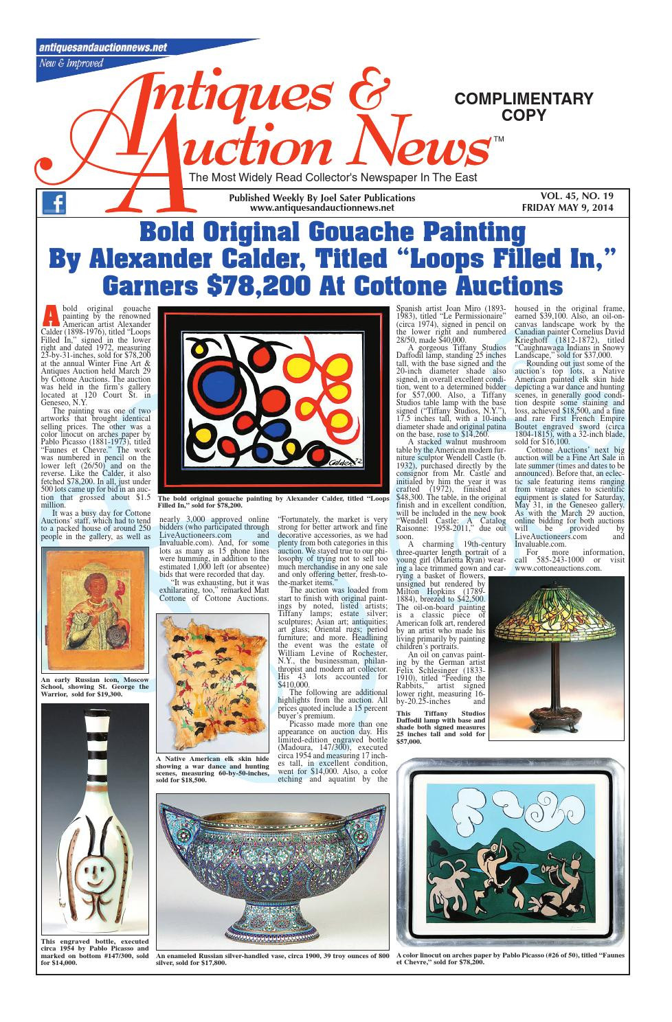 16 Fantastic ornate Vases for Sale 2024 free download ornate vases for sale of antiques auction news 050914 by antiques auction news issuu inside page 1