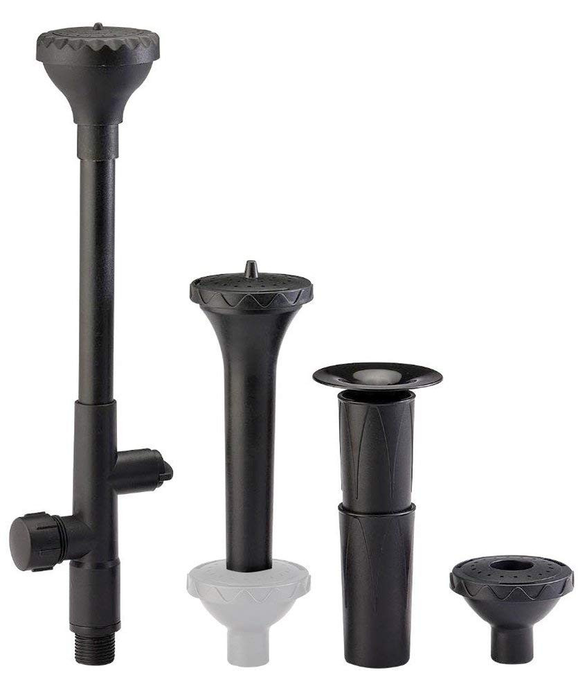 outdoor water feature vase of amazon com ponicspump fhs4 water fountain spray head set choose regarding amazon com ponicspump fhs4 water fountain spray head set choose from 4 water patterns blossom frothy mushroom and two tier styles pond water pumps