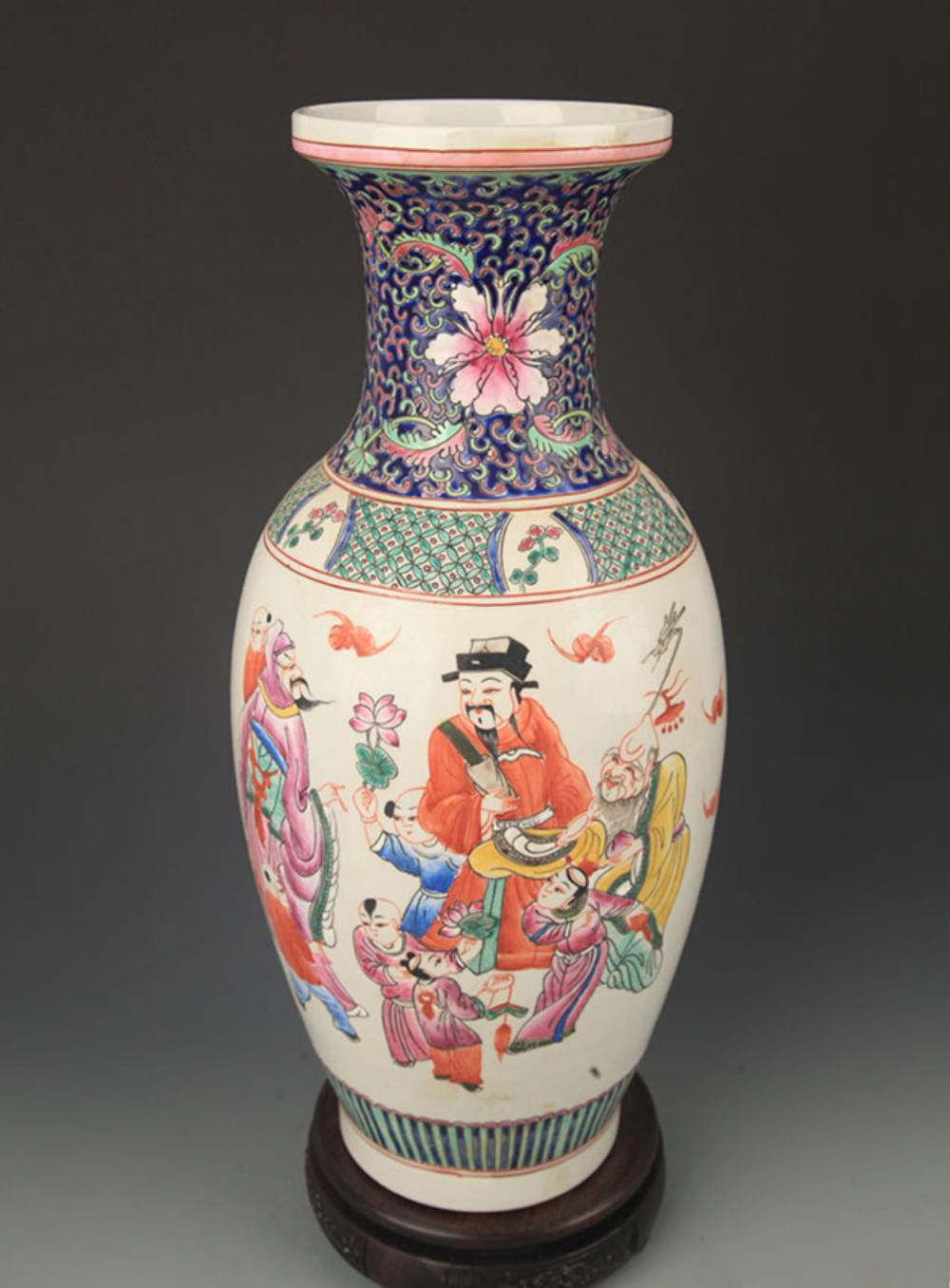 28 Great Pair Of Chinese Cloisonne Vases 2024 free download pair of chinese cloisonne vases of chinese art antiques for sale at online auction modern antique throughout famille rose character pattern porcelain vase