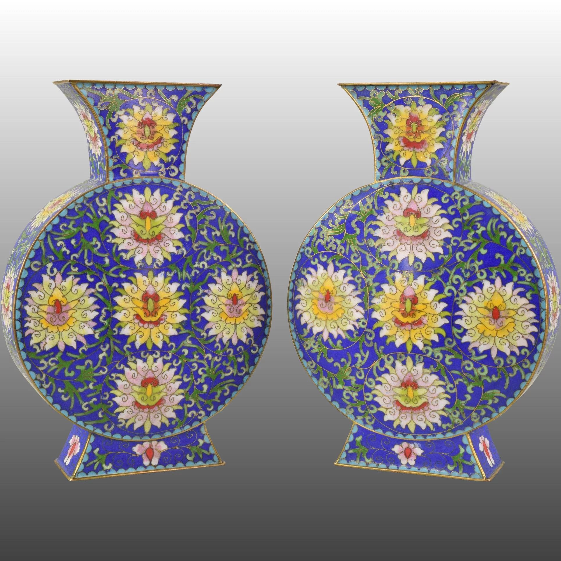 28 Great Pair Of Chinese Cloisonne Vases 2024 free download pair of chinese cloisonne vases of pair vintage petite blue cloisonne pillow type vases with yellow throughout click to expand