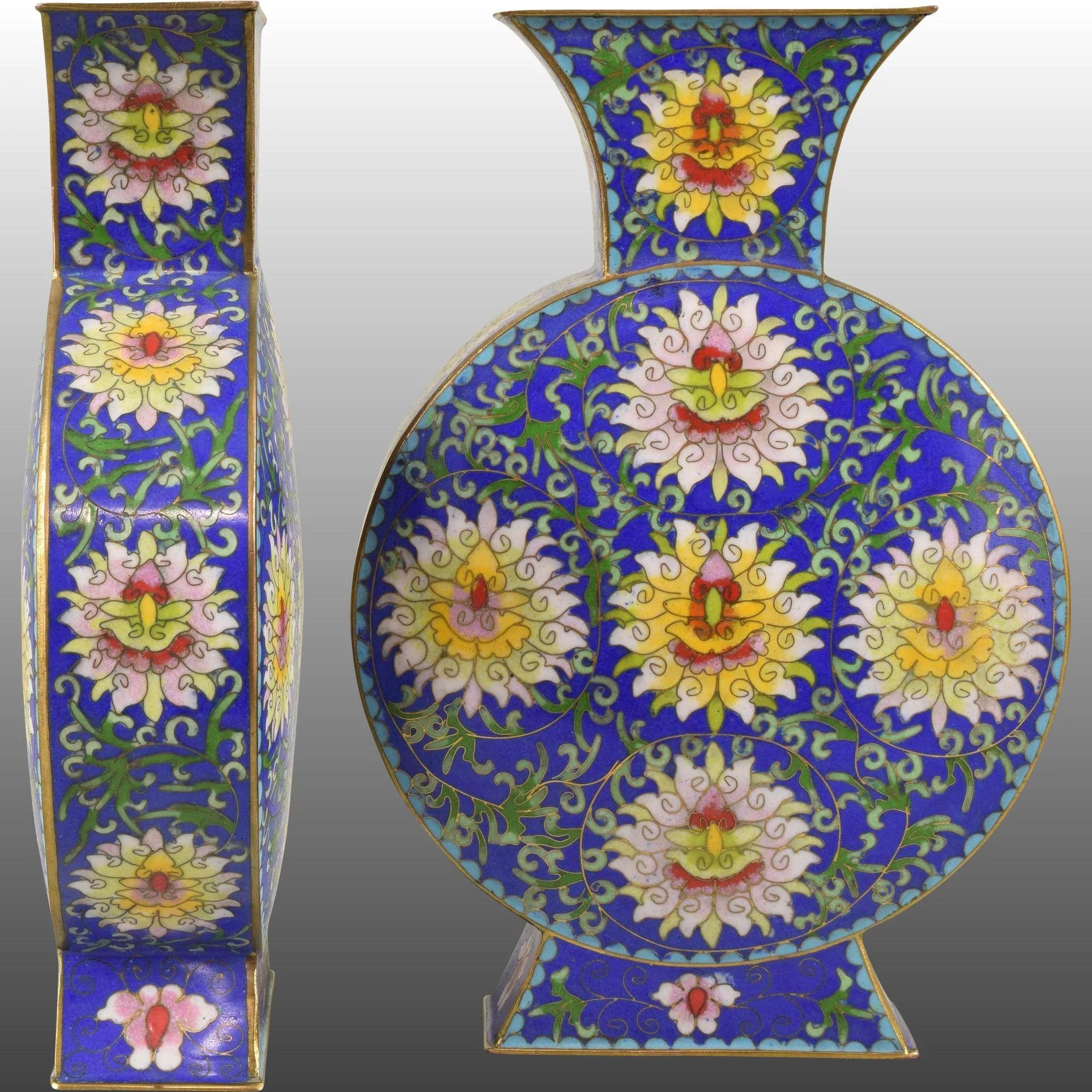 28 Great Pair Of Chinese Cloisonne Vases 2024 free download pair of chinese cloisonne vases of pair vintage petite blue cloisonne pillow type vases with yellow with regard to click to expand