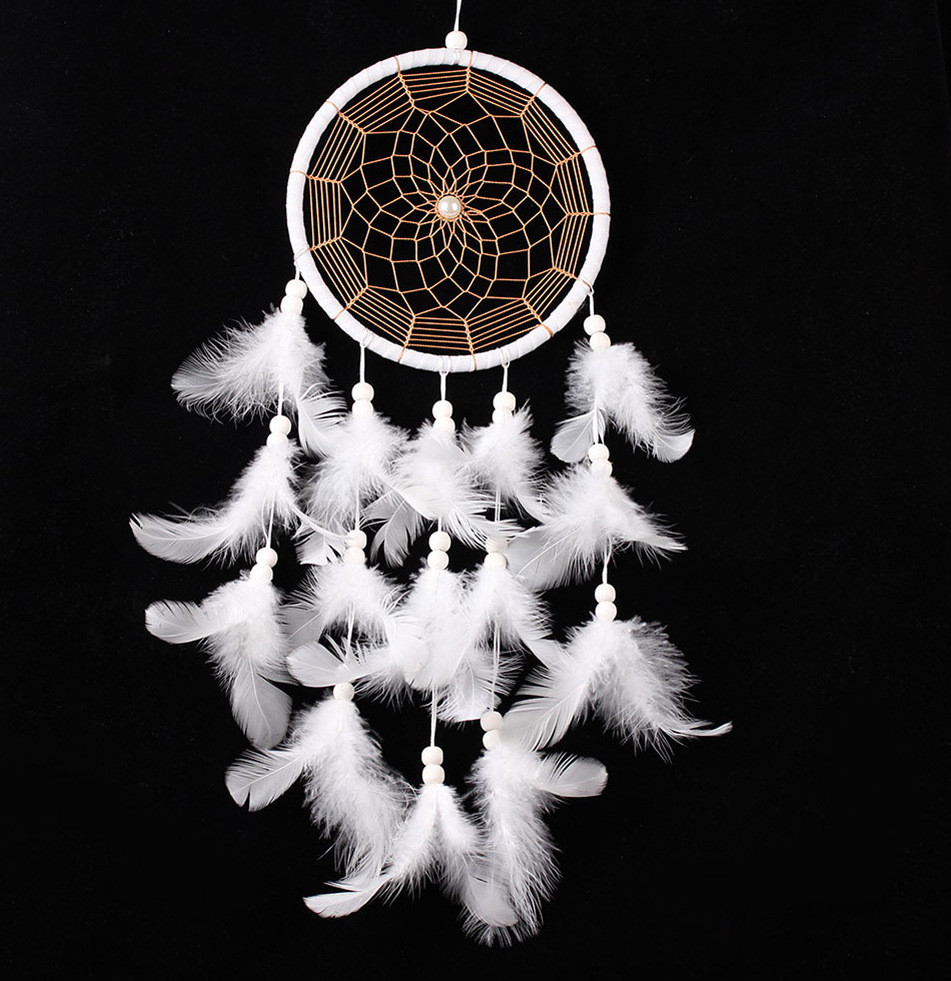 17 Recommended Peacock Feathers In Vase Ideas 2024 free download peacock feathers in vase ideas of ue280bfuc2b6new white dream catcher feather bead home wall hanging within new white dream catcher feather bead home wall hanging decoration ornament for car