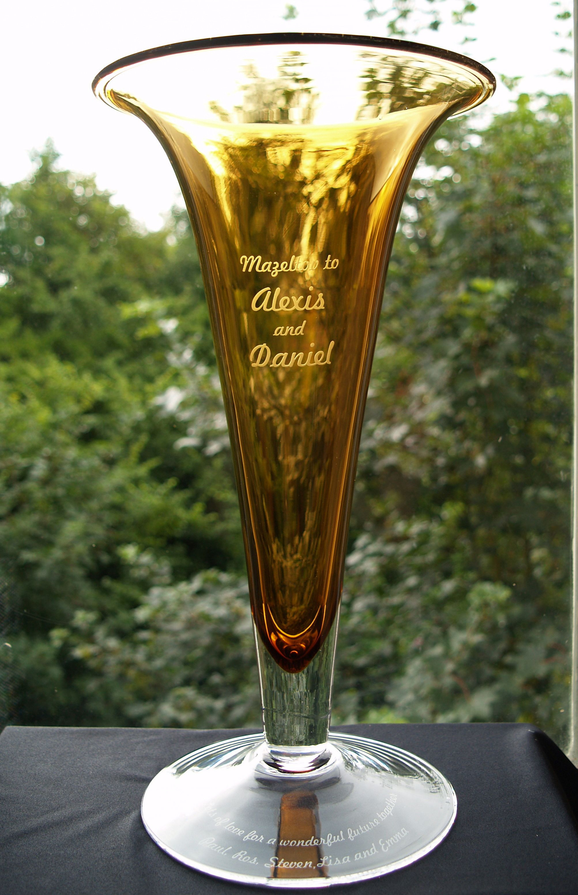 personalized glass vase of heres our gorgeous orange blossom vase engraved by frosted lime on within heres our gorgeous orange blossom vase engraved by frosted lime on the body and base