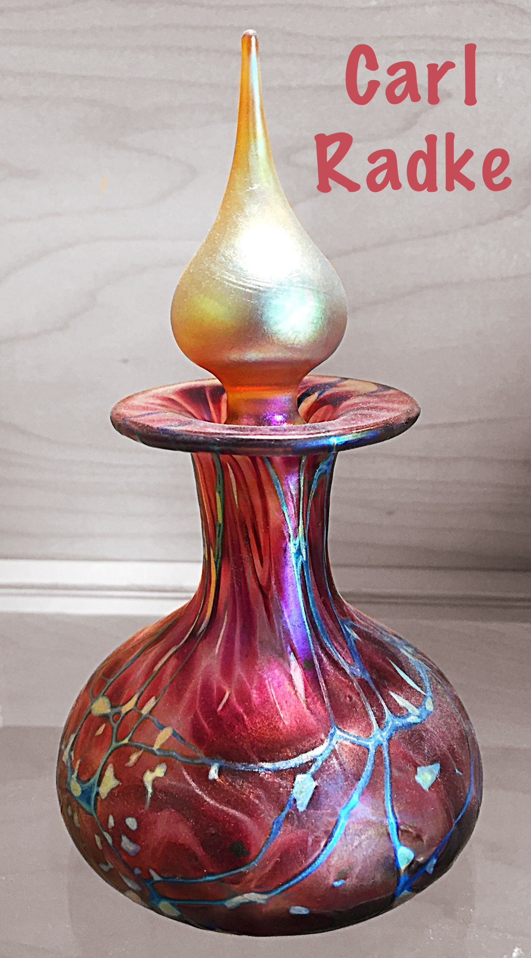 29 Perfect Phoenix Glass Vase 2024 free download phoenix glass vase of carl radke phoenix studios perfume bottle my american studio art throughout carl radke phoenix studios perfume bottle