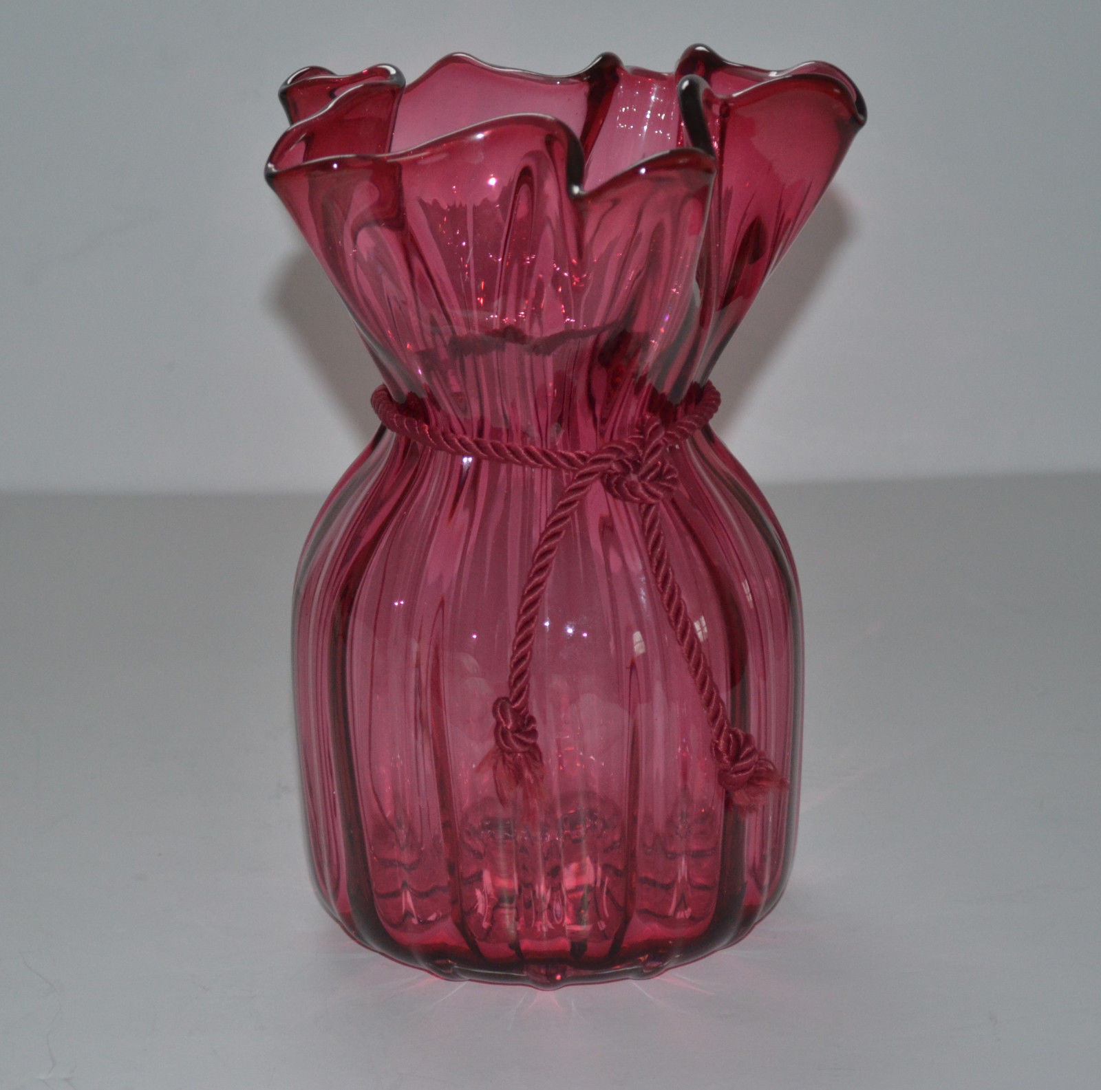 21 attractive Pilgrim Cranberry Glass Vase 2024 free download pilgrim cranberry glass vase of vintage pilgrim cranberry glass vase satin cord 60 00 picclick pertaining to vintage pilgrim cranberry glass vase satin cord 1 of 4only 1 available