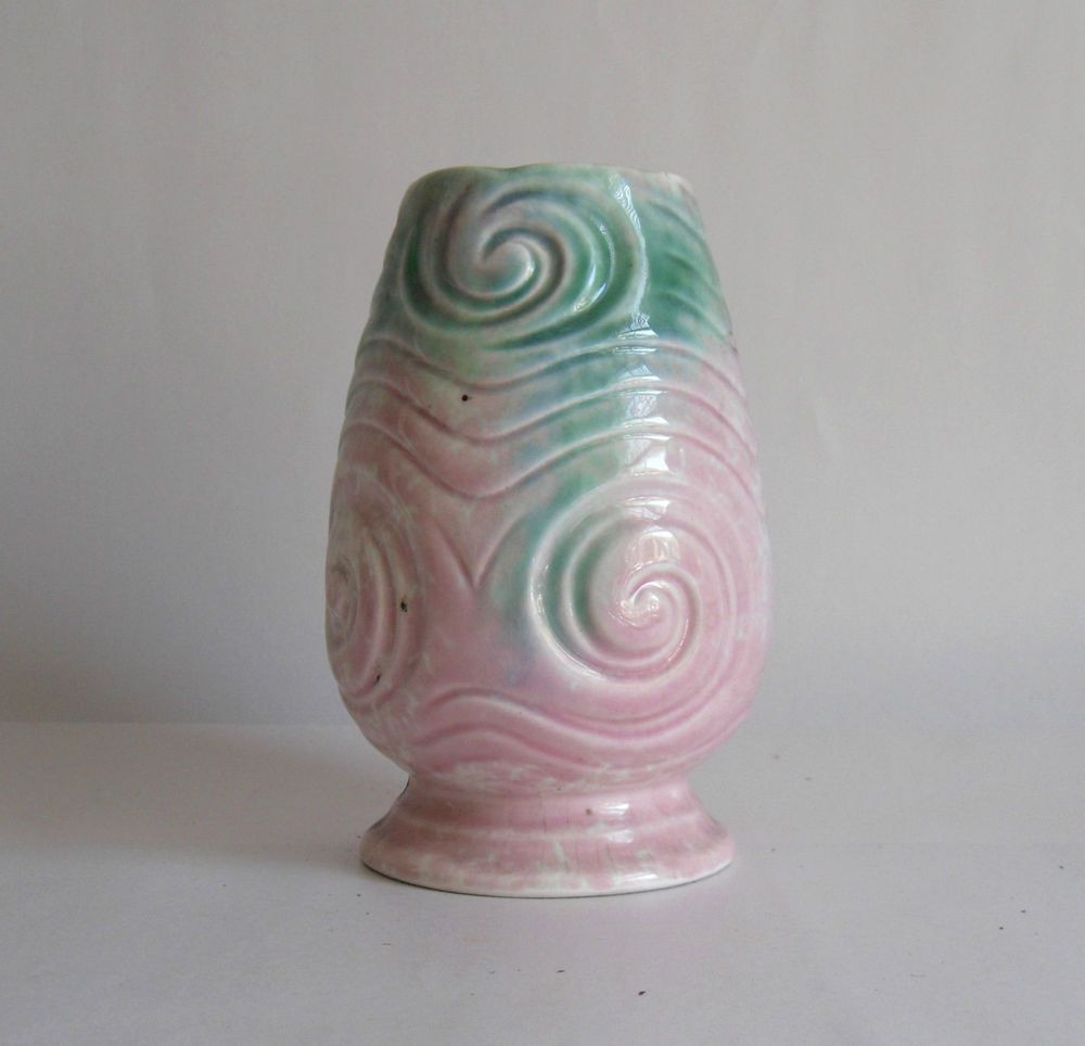 27 Popular Pink Ceramic Vase 2024 free download pink ceramic vase of vintage 50s sylvac sylvac pottery vase 675 pale green pink regarding vintage 50s sylvac sylvac pottery vase 675 pale green pink ammonite spirals