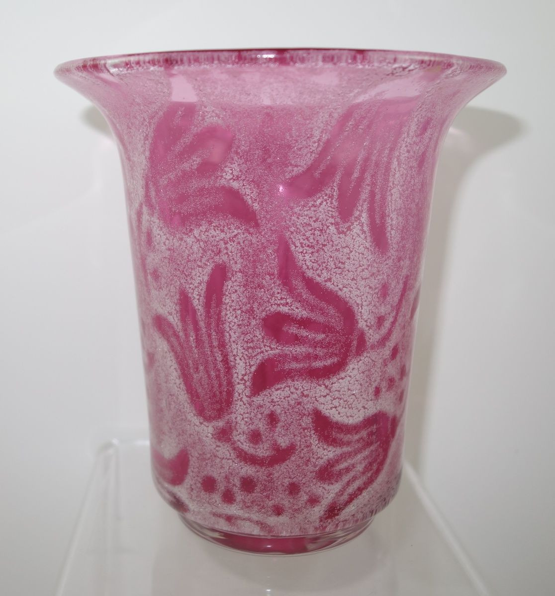 pink vase glass of rare loetz pink campanula ca 1936 collectors weekly art with regard to loetz crystal pink or green ground template image of campanula flower bellflower with quartz powder covered with colorless or topaz yellow glass
