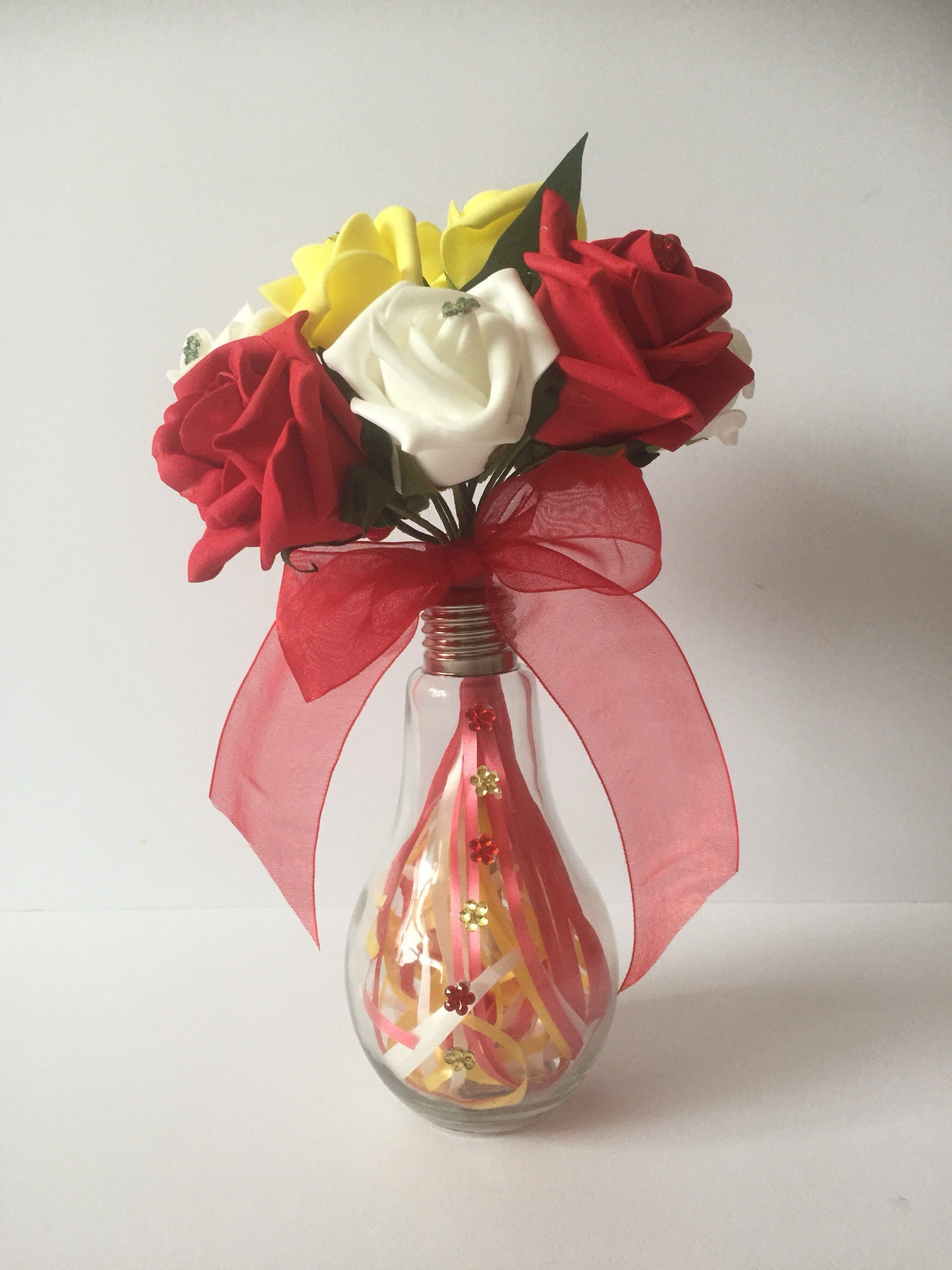 plastic flowers in vase of rose bouquet roses in vase faux flowers flower bouquet home regarding a personal favourite from my etsy shop https www etsy com