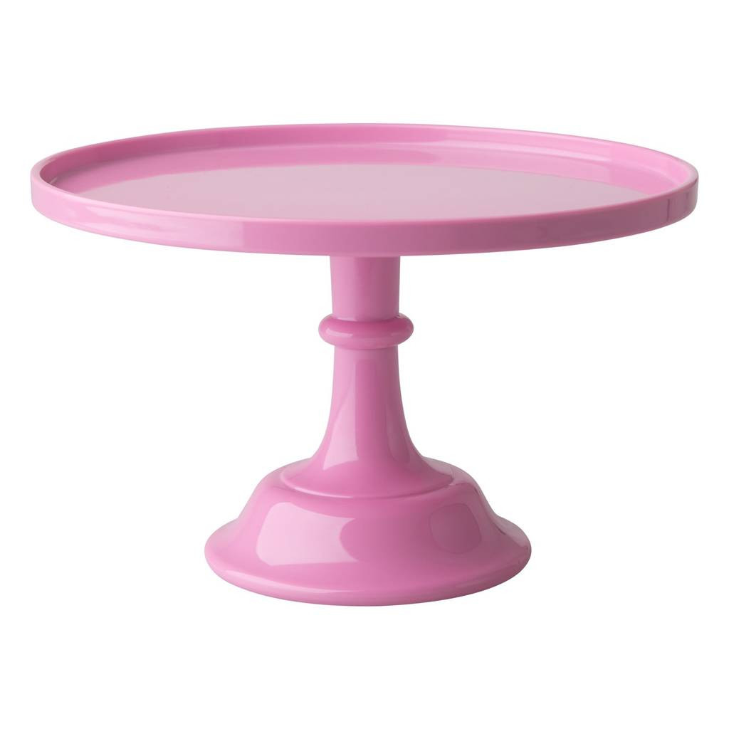 Plastic Pedestal Vase Of Melamine Cake Stand by Berylune Notonthehighstreet Com In Medium Hot Pink