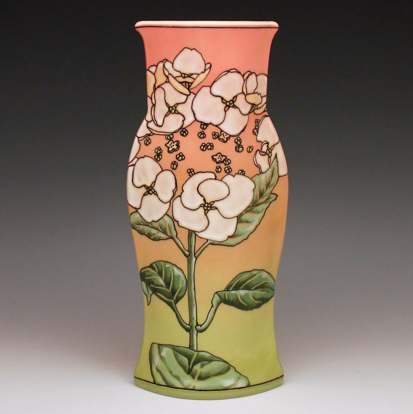 polka dot vase of hydrangea vase by sarah gregory work pinterest hydrangea regarding hydrangea vase by sarah gregory