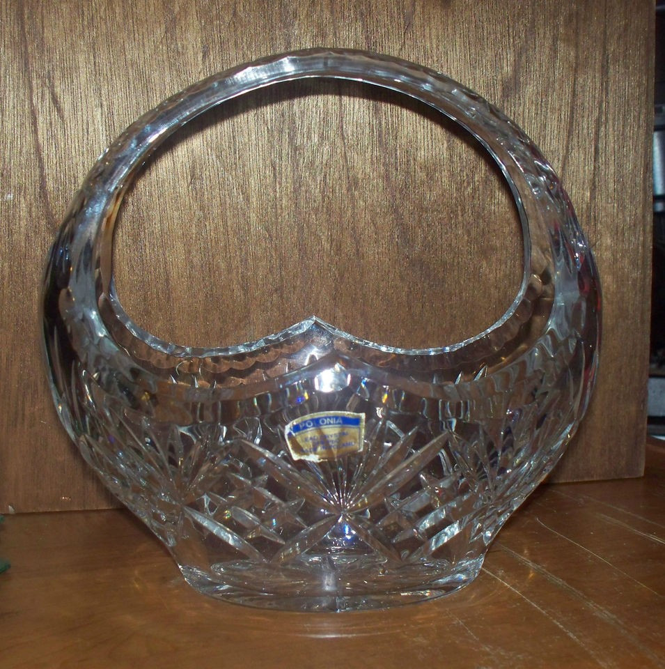 27 Stylish Polonia Lead Crystal Vase 2024 free download polonia lead crystal vase of large polonia lead crystal basket beautiful reduced 2nd time for 155214407 large polonia lead crystal basket beautiful reduced