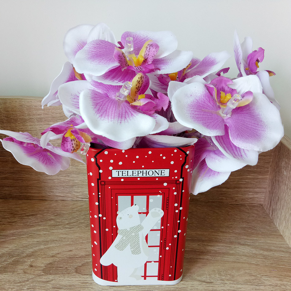 25 Stylish Purple orchid Vase 2024 free download purple orchid vase of handmade orchid flower led string lights aa battery floral holiday throughout handmade orchid flower led string lights aa battery floral holiday lighting vase flower ar