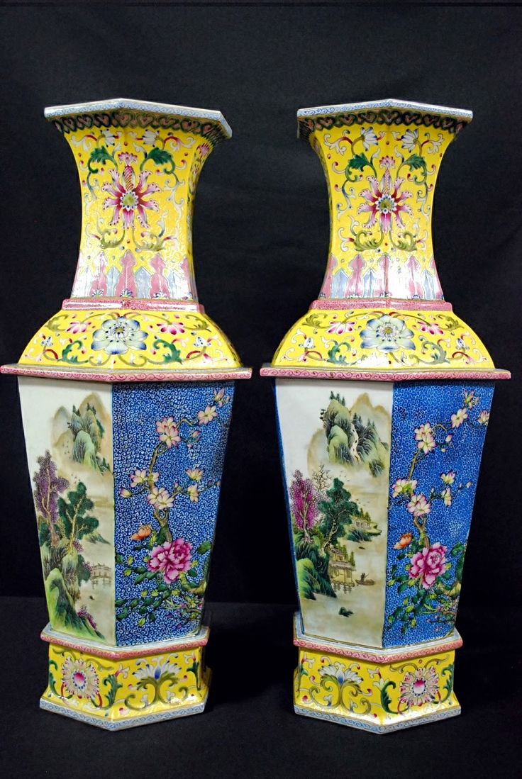 13 Cute Qianlong Emperor Vase 2024 free download qianlong emperor vase of 943 best cloisonna love affair images on pinterest affair regarding emperors antique a magnificent pair of six sided famille rose vases depicting scenery flowers and