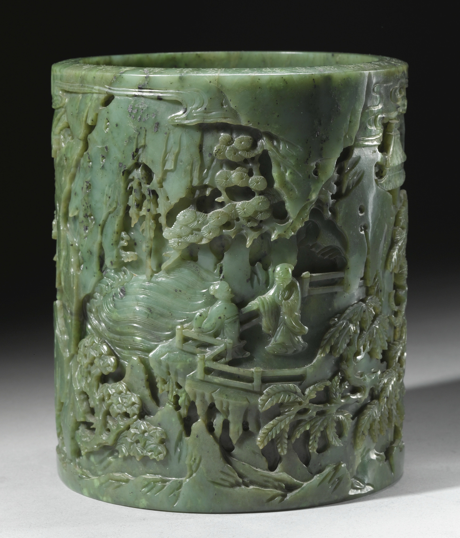 13 Cute Qianlong Emperor Vase 2024 free download qianlong emperor vase of an imperially inscribed finely carvd spinach jade brushpot qing throughout qing dynasty qianlong period dated to the yimao year corresponding to 1795 estimate 200000