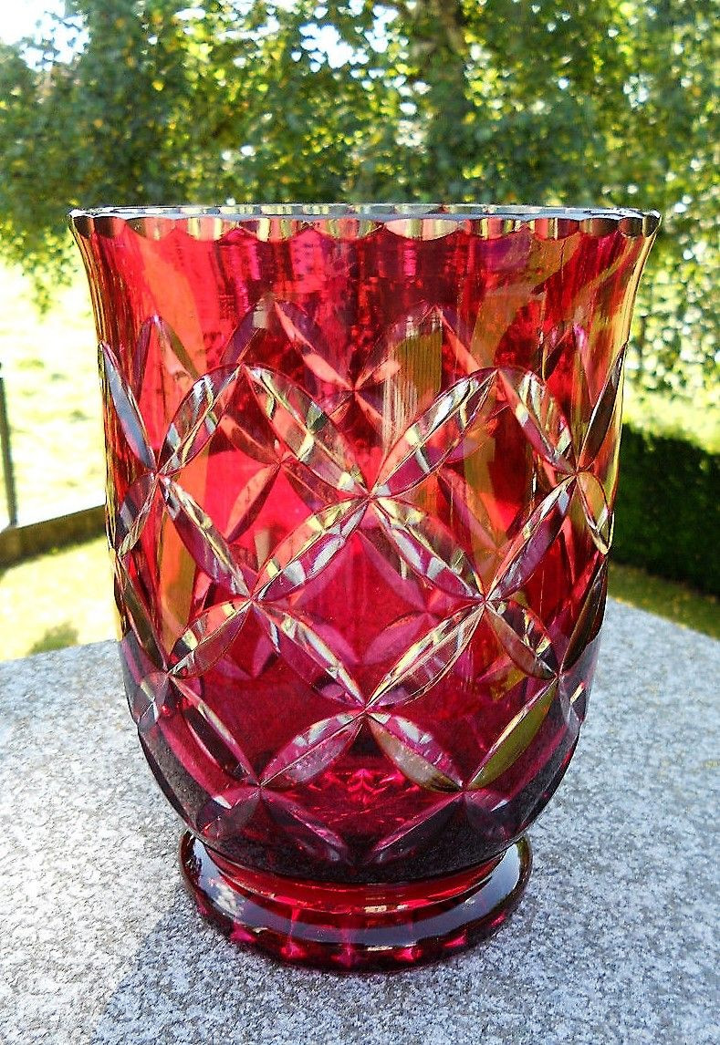 15 Unique Red Crystal Vase 2024 free download red crystal vase of val saint lambert vase drill cg1016 charles graffart 1950 val intended for explore clear crystal drill and more
